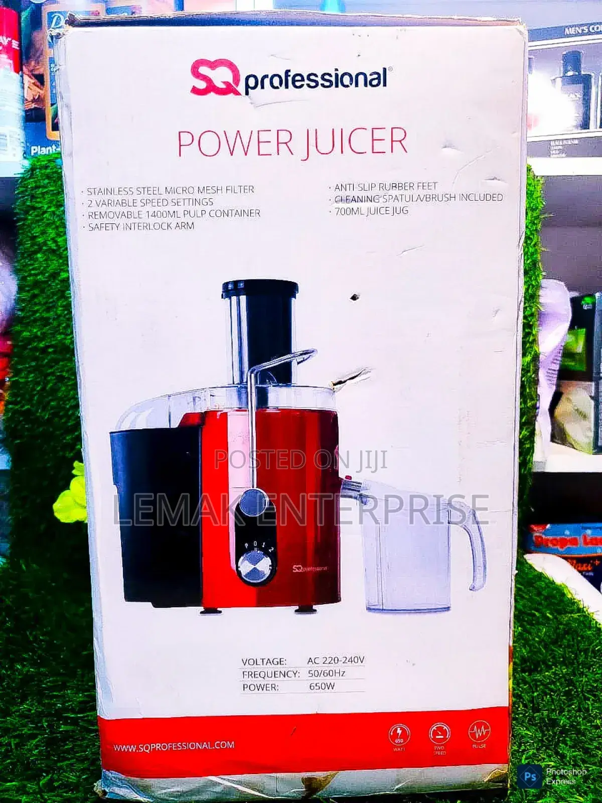 Sq Professional Power Juicer From Uk