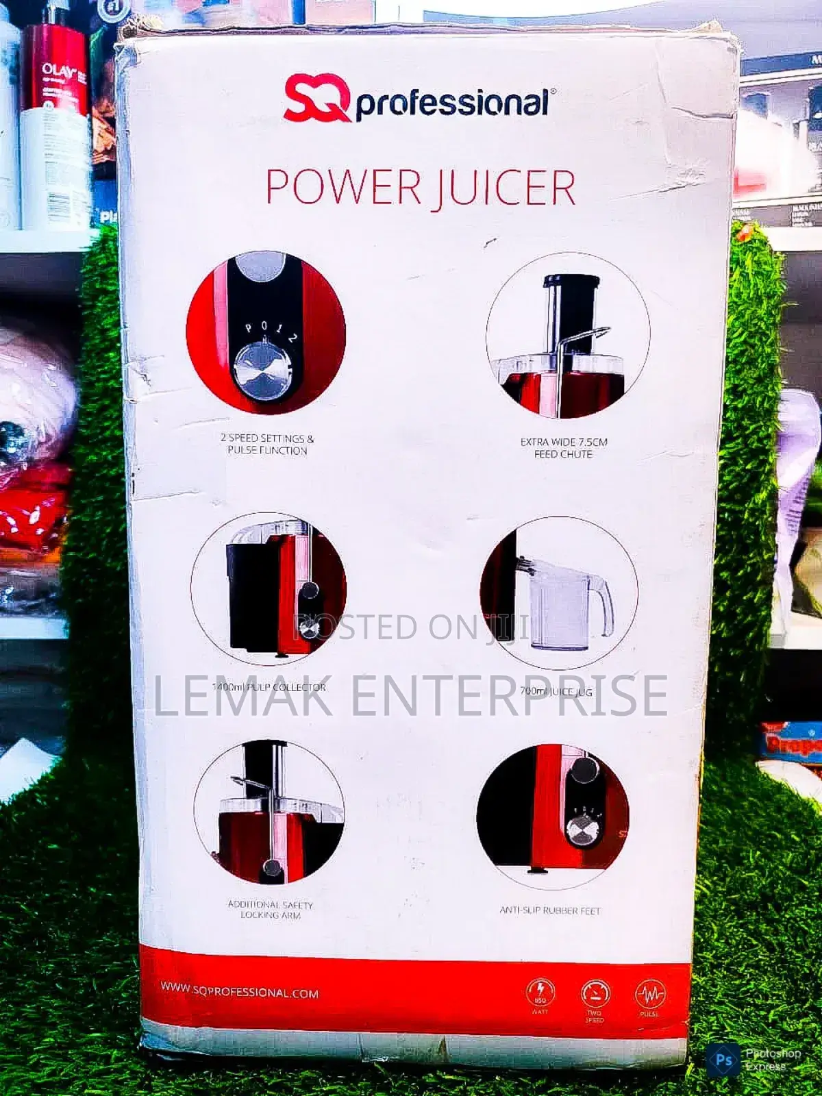 Sq Professional Power Juicer From Uk