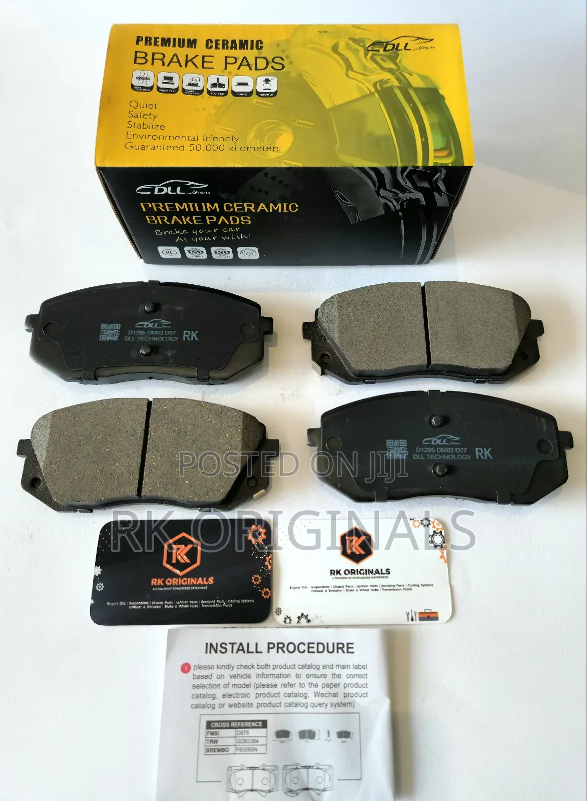 Sonata 15-16/Tucson 10-17/Sportage 10-16/Soul 15-16 Front Brake Pads