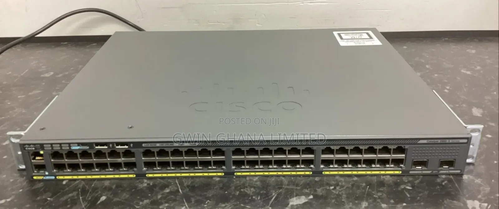 Cisco 2960-X 48port Gigabit Poe + 2x 10gb SFP Manged Switch
