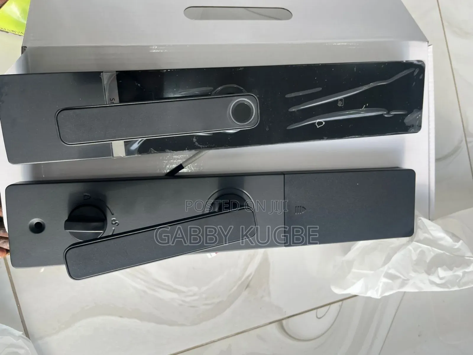 Smart Lock Installation Man or Installer