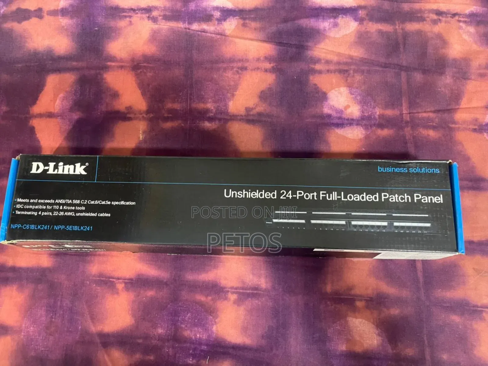 24 Port Cat6 Patch Panel