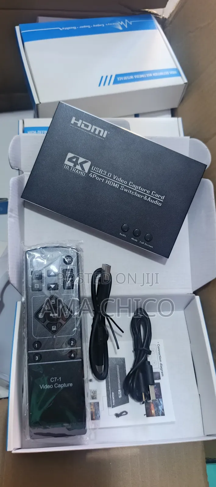 4 in 1 Hdmi Seamless Switcher Capture Card