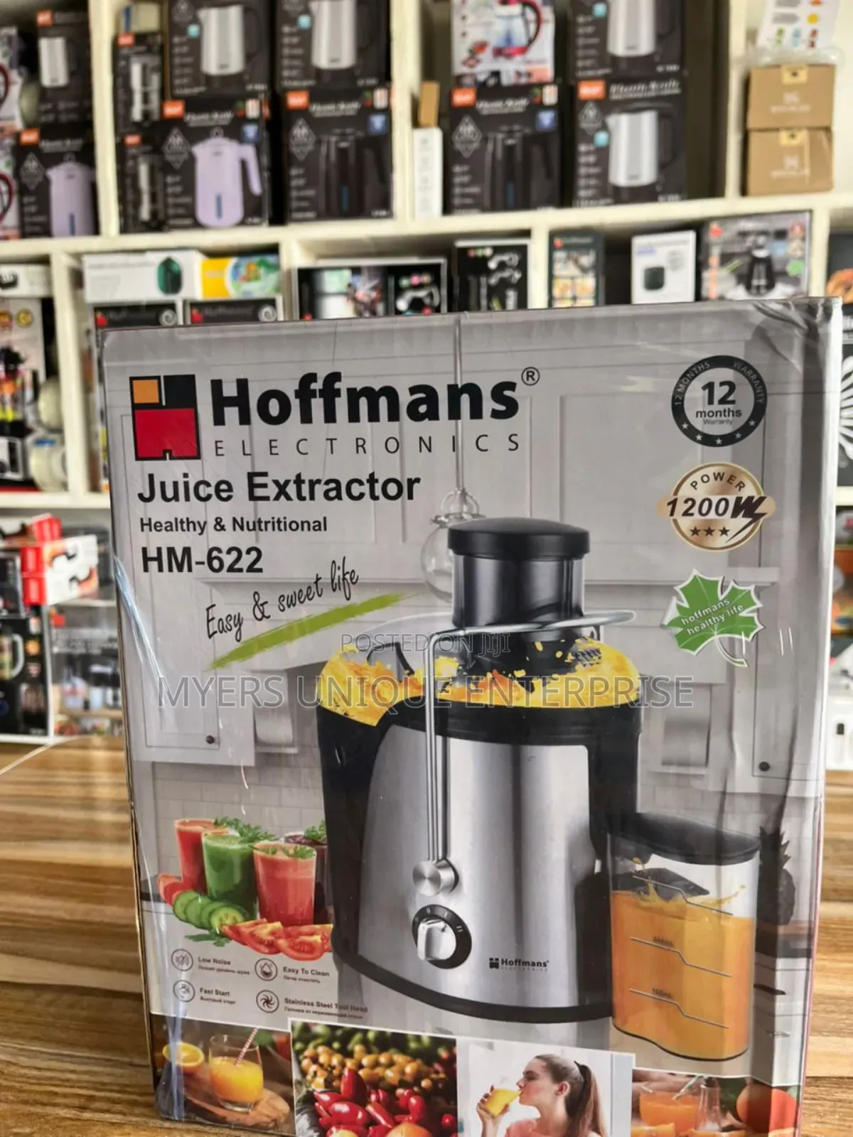 Fast Start Hoffmans Juice Extractor