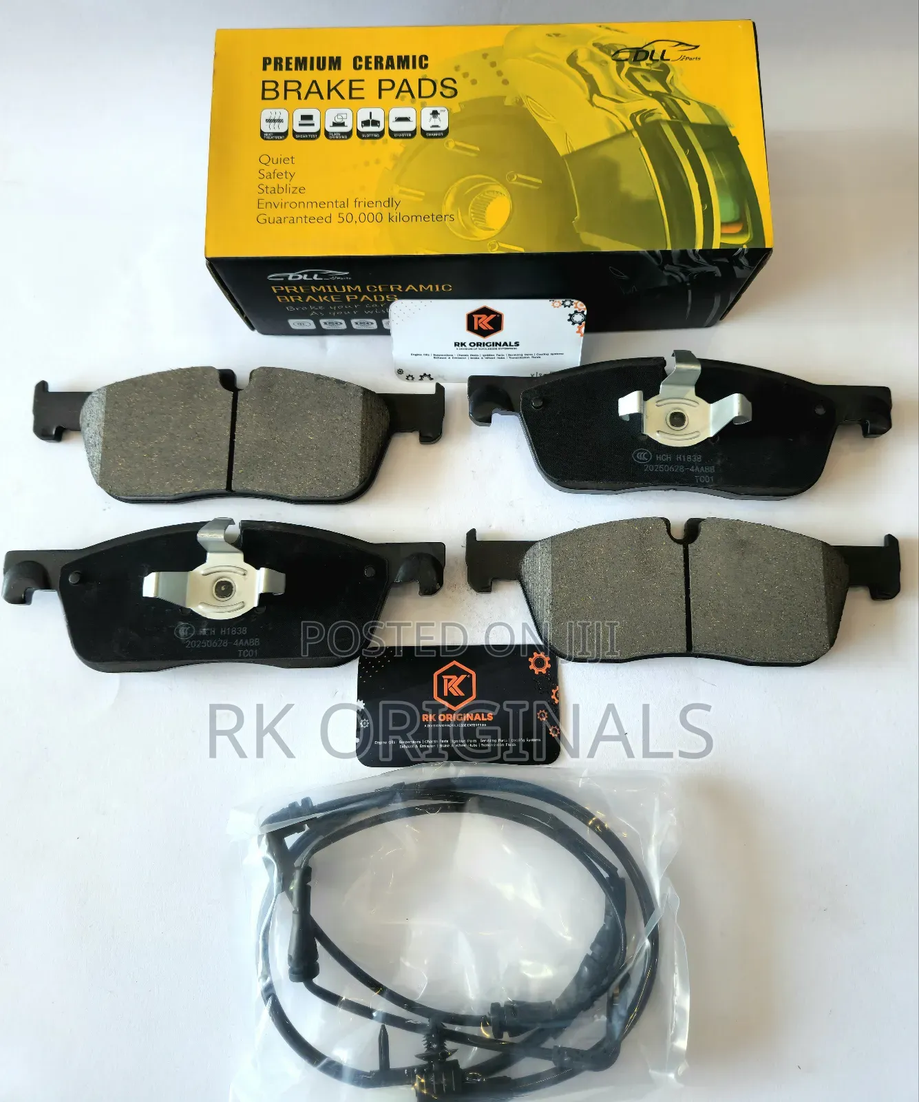 Range Rover Evoque 16-19/Jaguar E-pace Front Brake Pad With Sensor