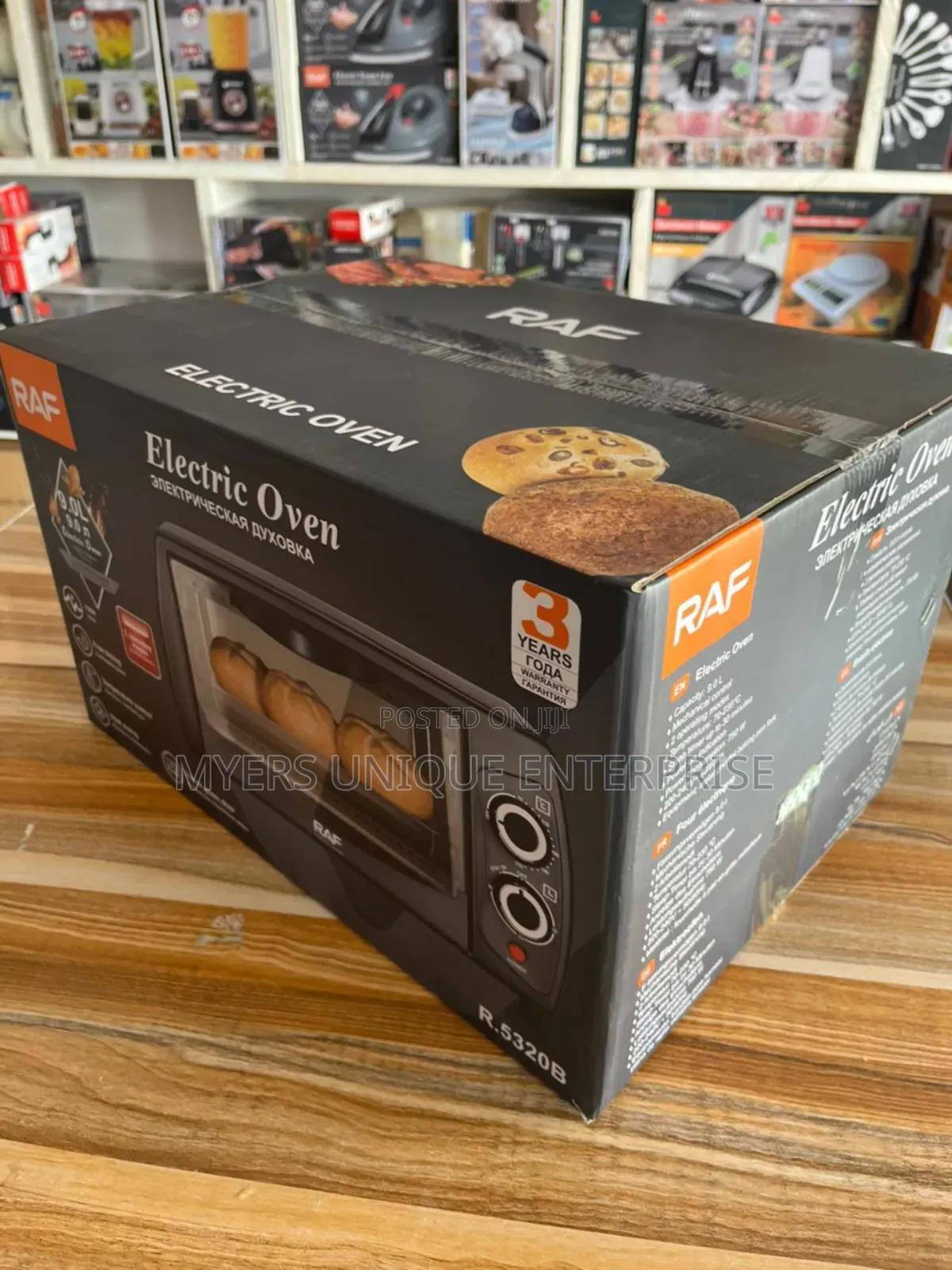 Easy to Clean 9l Electric Oven (Raf)