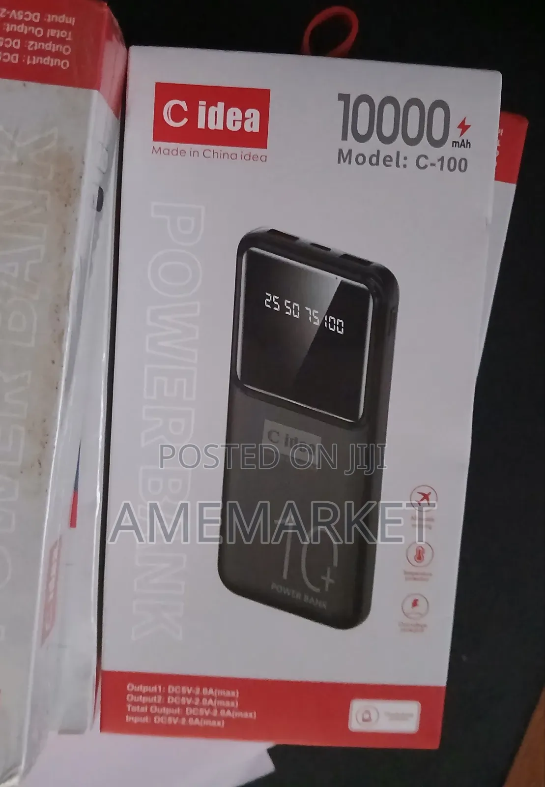 Quality Power Bank With Dual Usb Output and a Type-C Output 10000mah