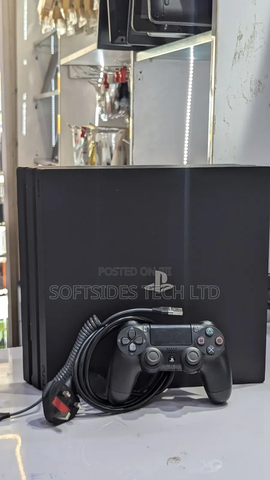 Very Neat Playstation 4 Pro With 15 Games and Accessories Shop Tested.