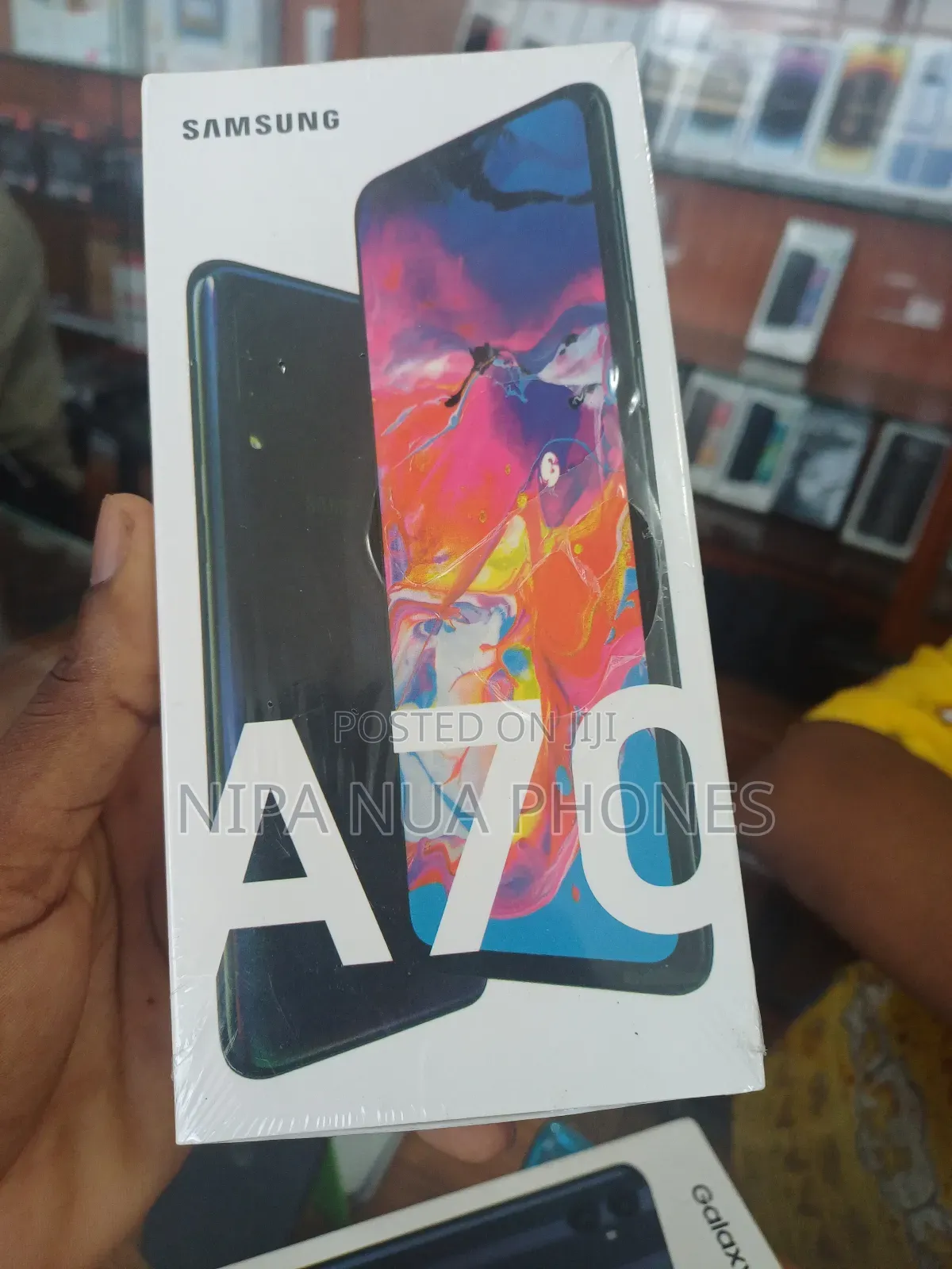 New Samsung Galaxy A70 128 GB Black