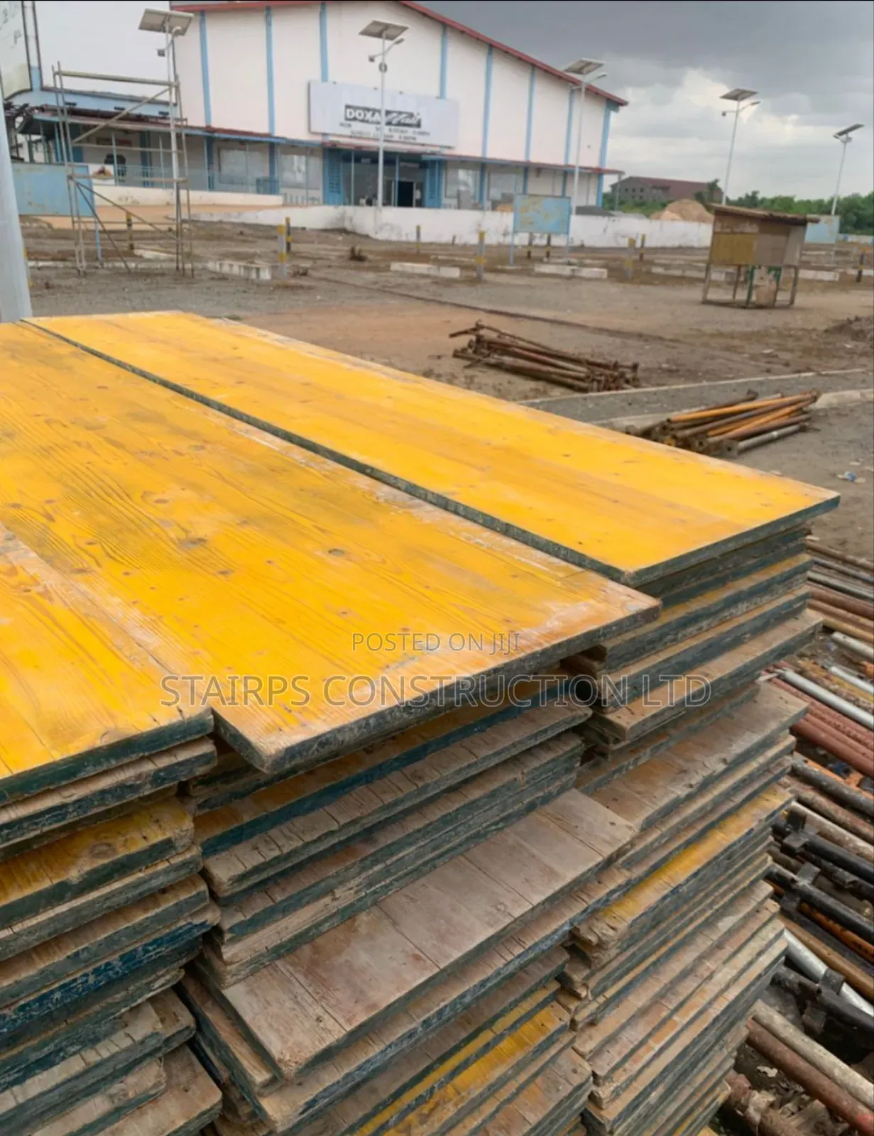 Used 2m by 0.5m, Doka Yellow Boards for Sale