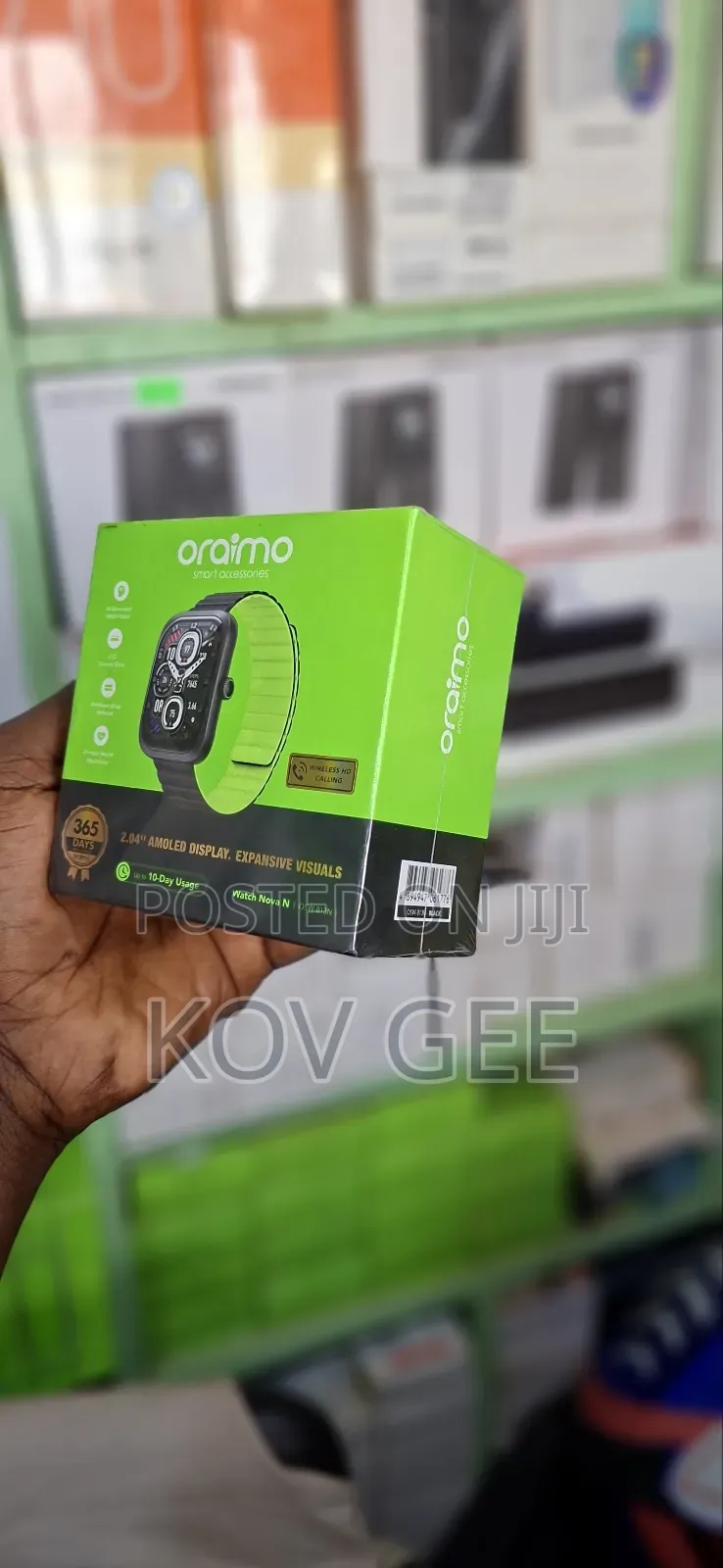 Oraimo 2.04" Amoled Display Watch Nova N
