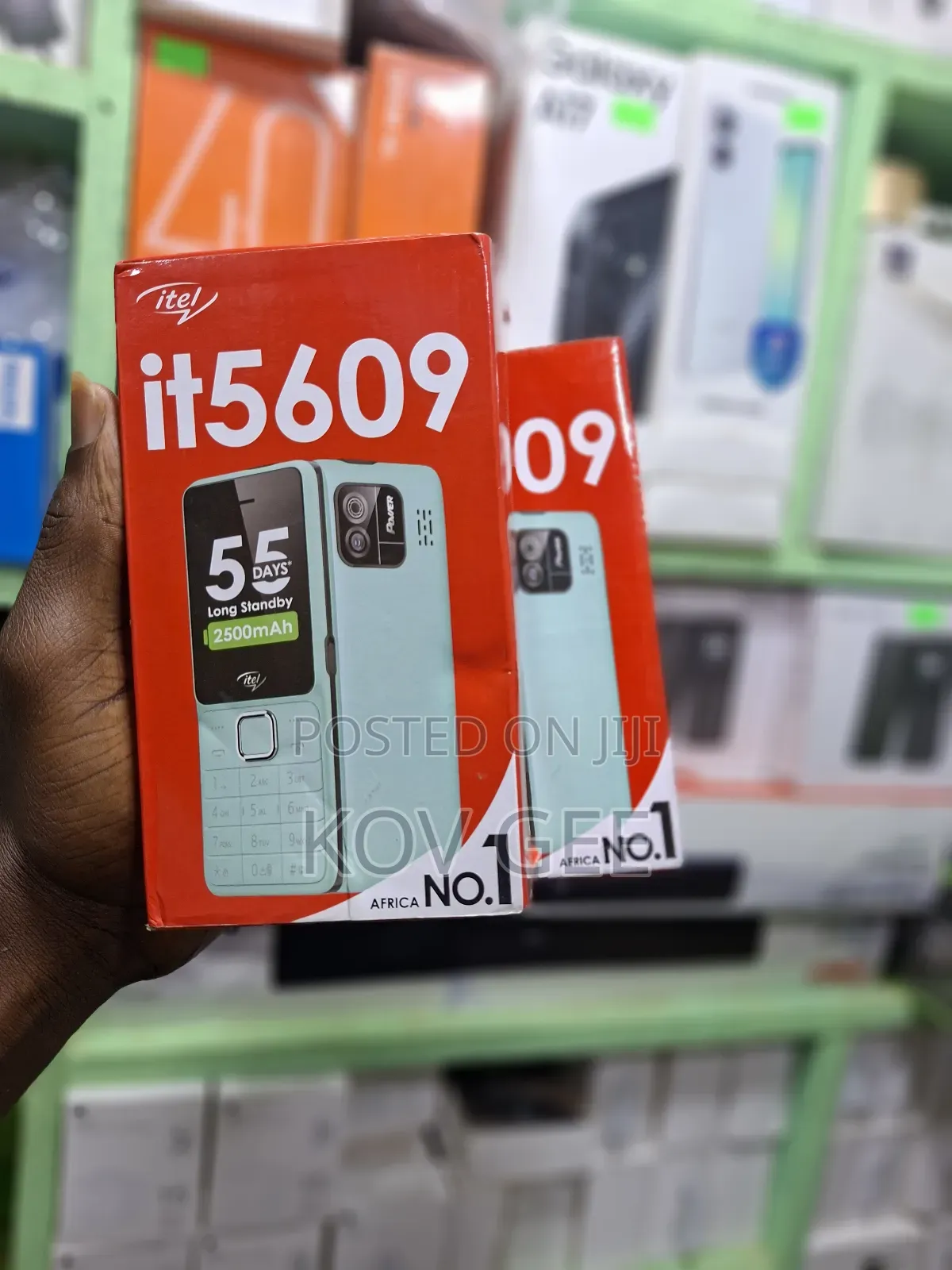 New Itel it5609 Black