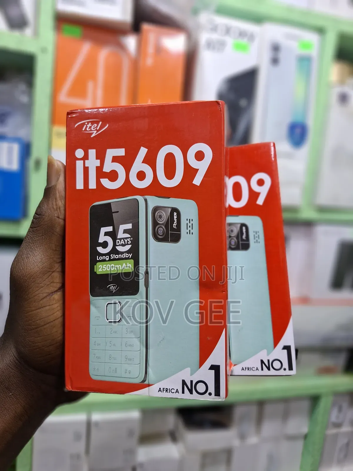 New Itel it5609 Black