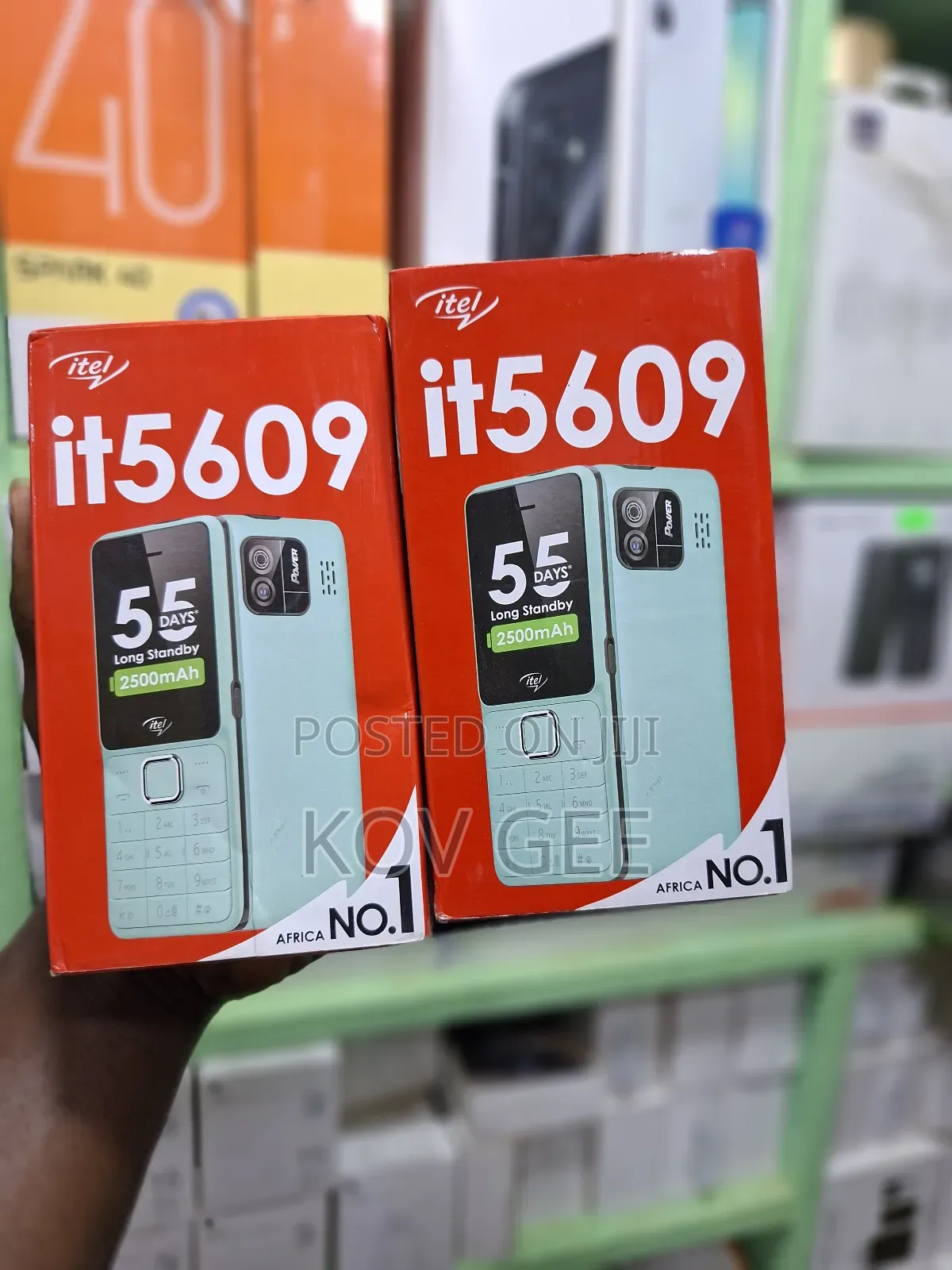 New Itel it5609 Black