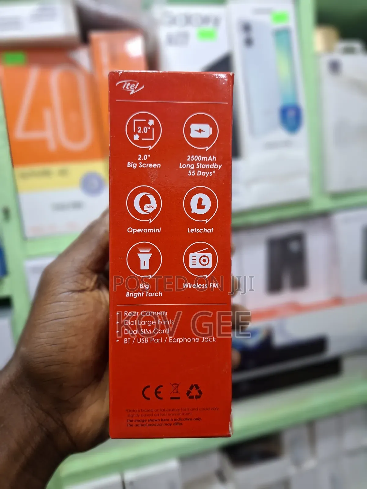 New Itel it5609 Black