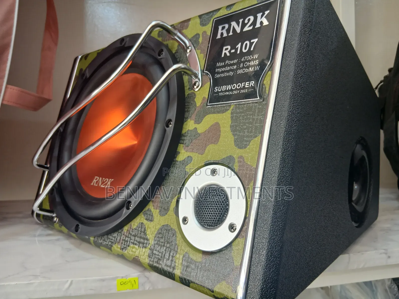 10-inch Super Bass Car Subwoofer