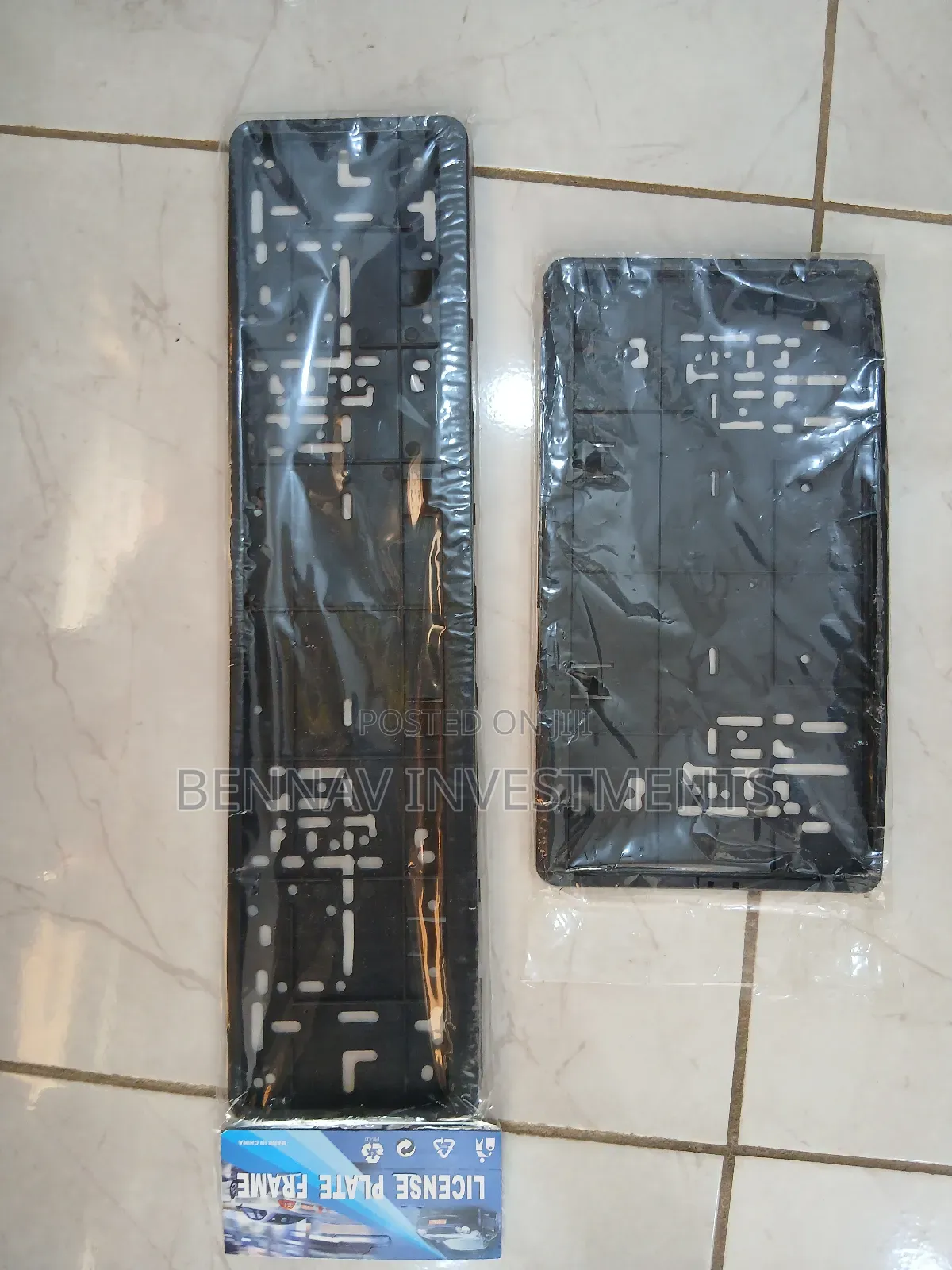 Number Plate Cover / Frame (Rubber)