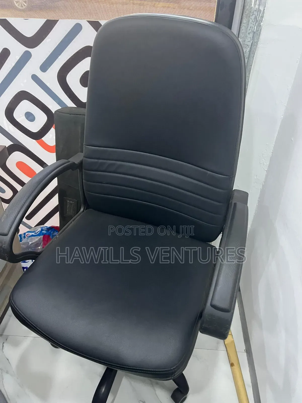 Leather Swivel Chair
