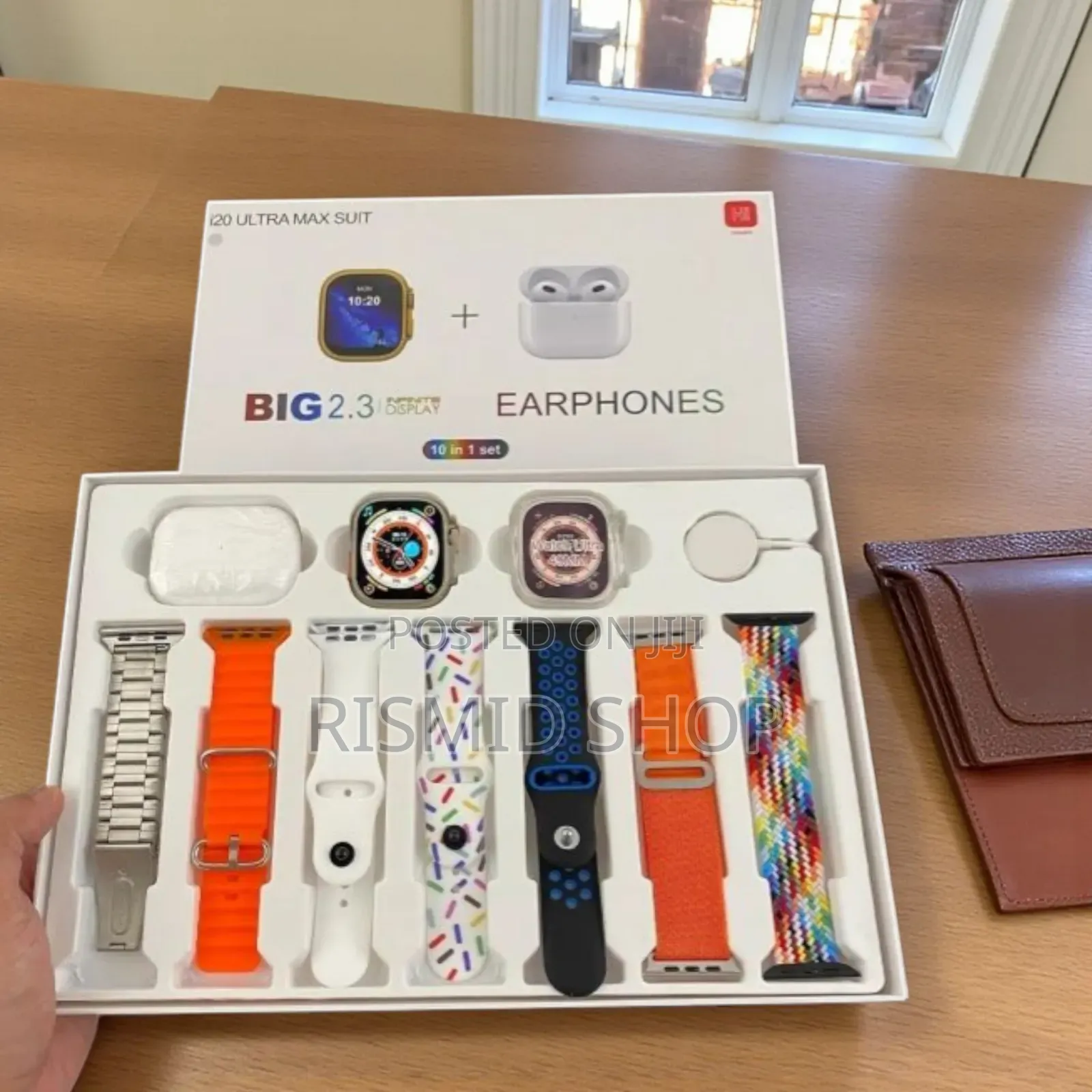 Ultra I20 Ultra Smartwatch 10 in 1 Set (764689)