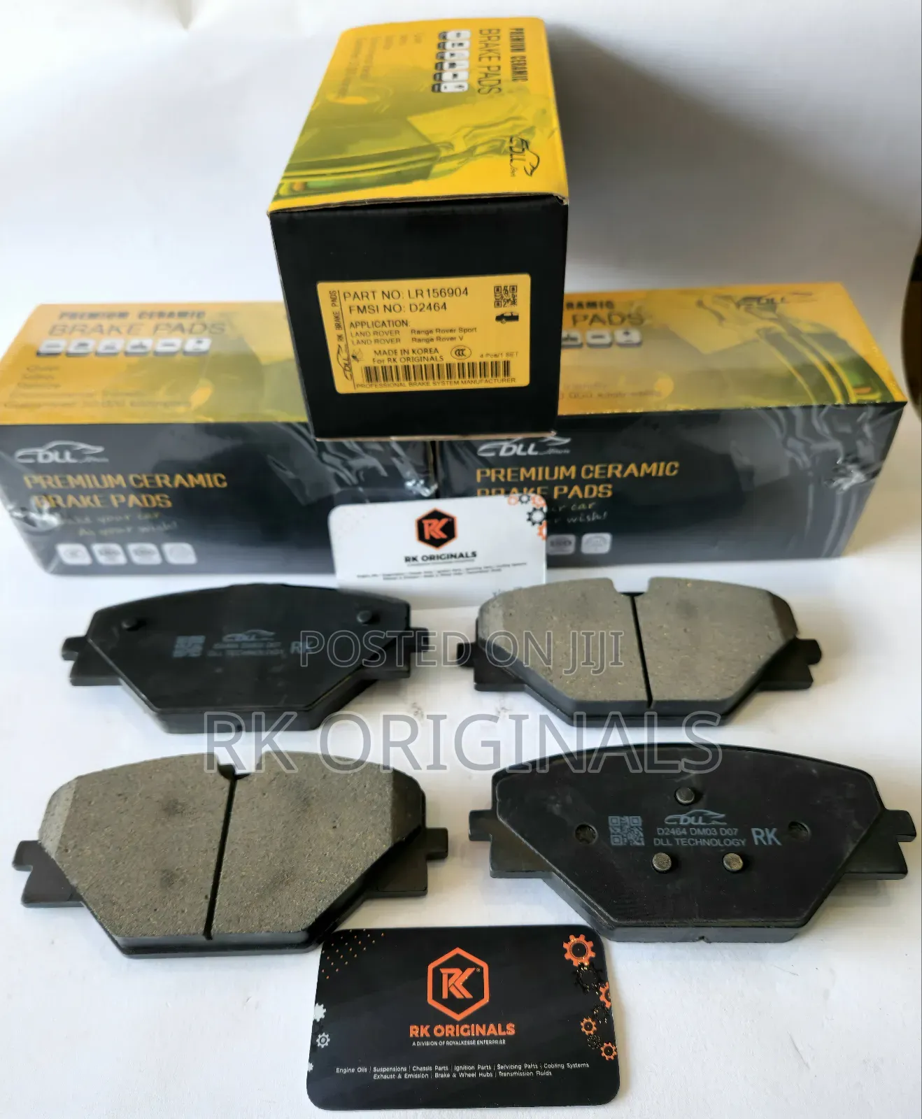 Range Rover Sport/Velar 2022-2025 Ceramic Back Brake Pad With Sensor