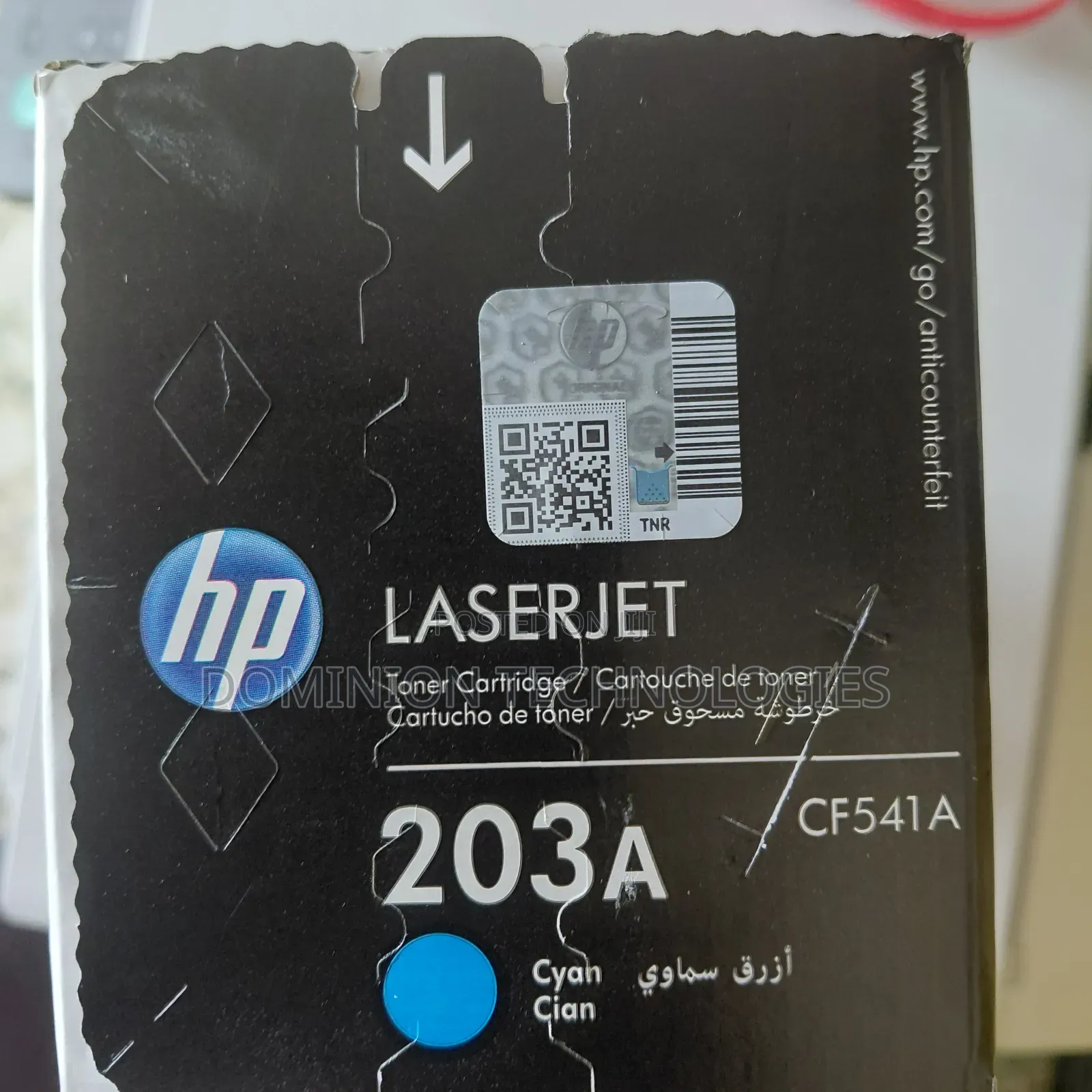 Hp 203a Cyan Original Laserjet Toner Cartridge (Cf541a)