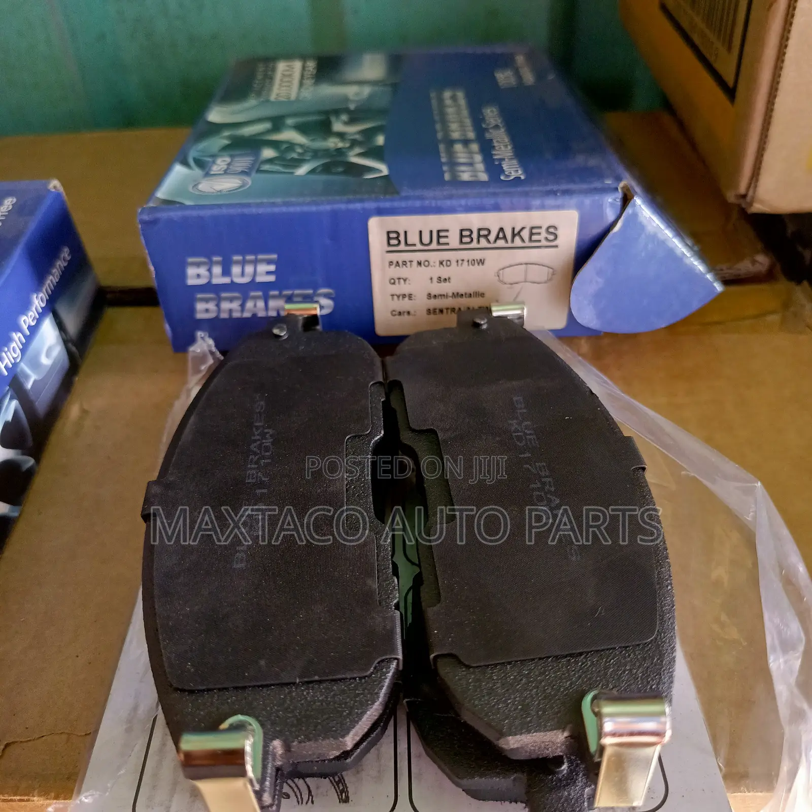 Blue Brakes Kd1710w Semi Metallic Brake Pad-Front for Nissan Sentra
