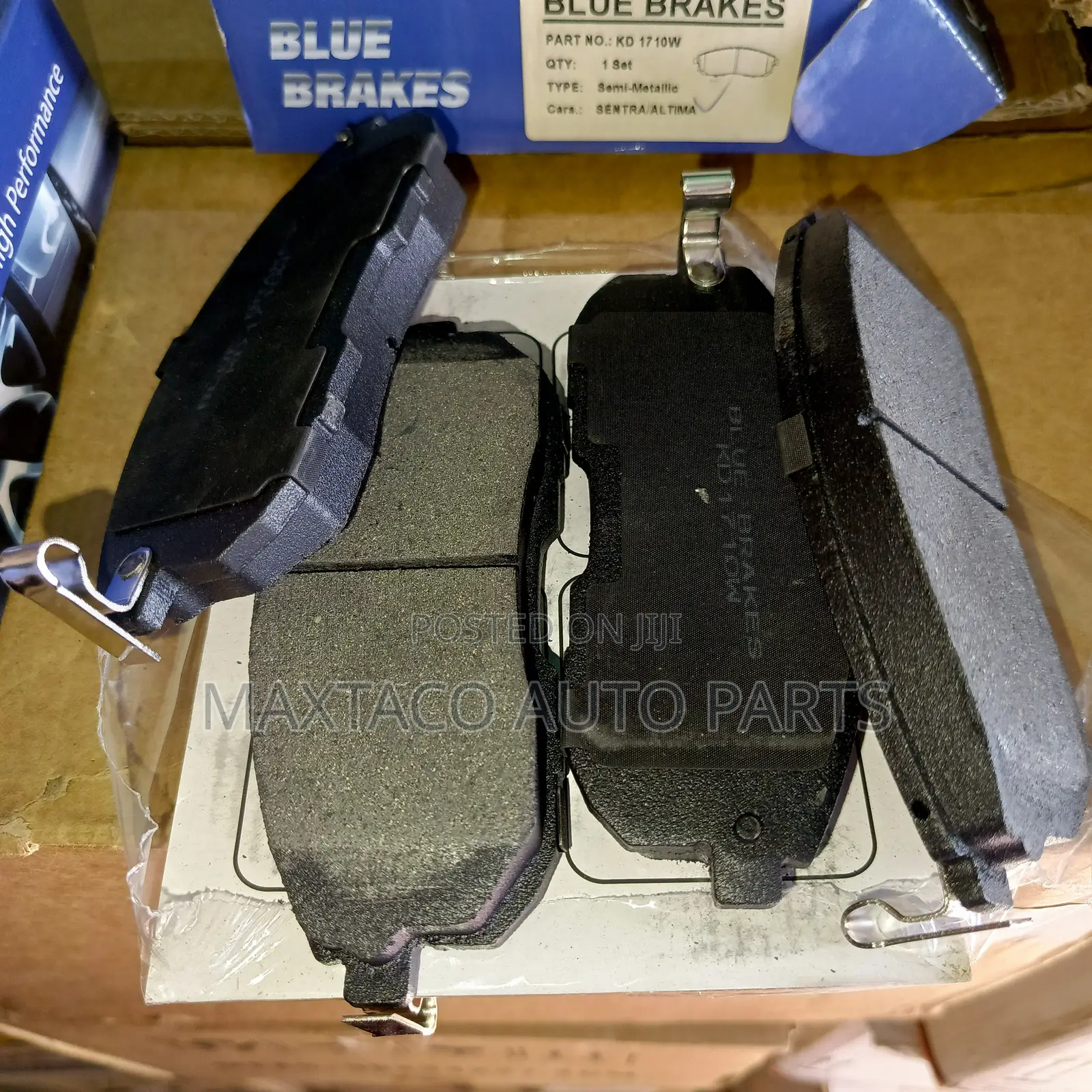 Blue Brakes Kd1710w Semi Metallic Brake Pad-Front for Nissan Sentra