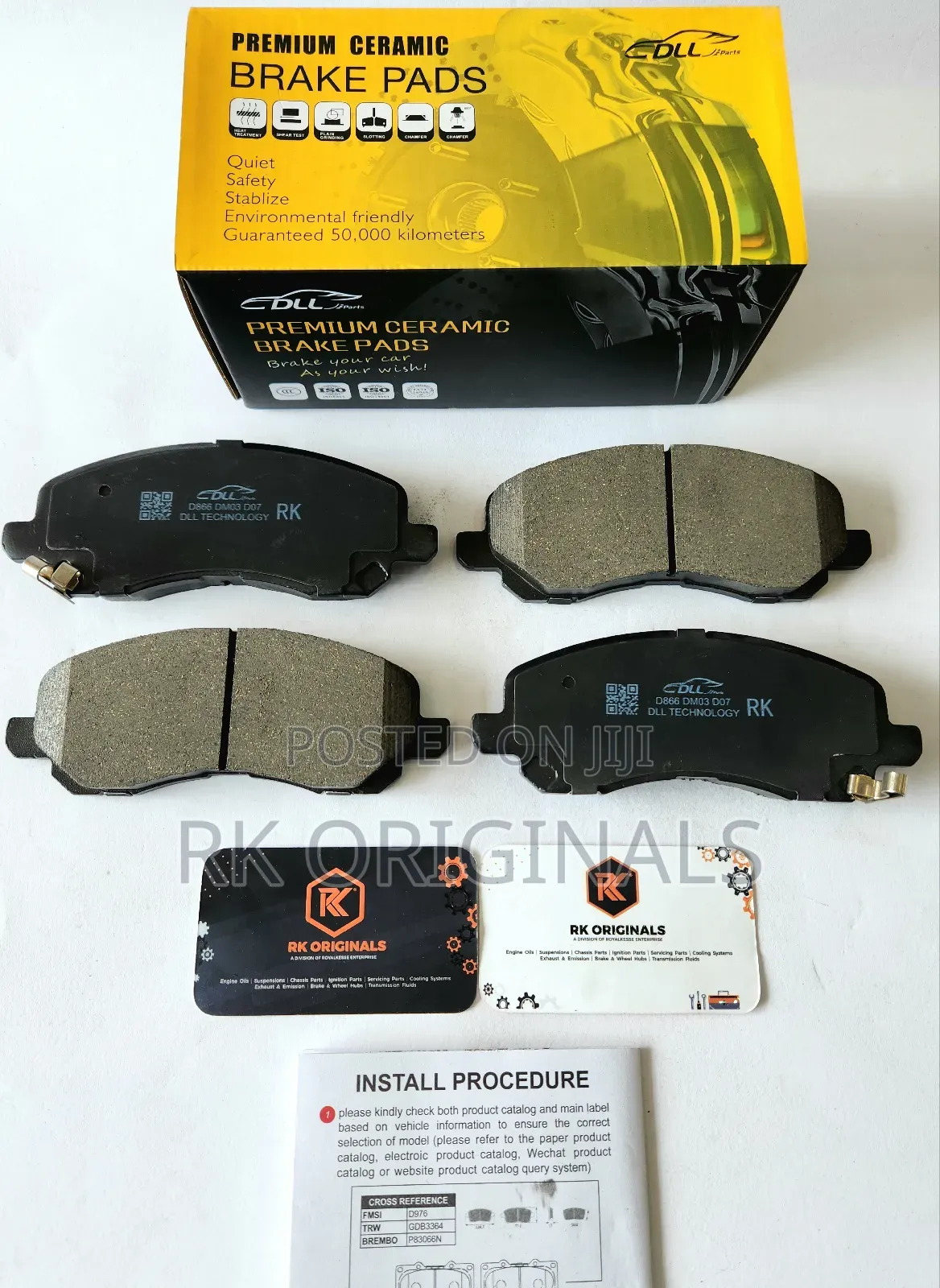 Outlander Sport 2024/Mit Asx/Lancer 04-17 Ceramic Front Brake Pad