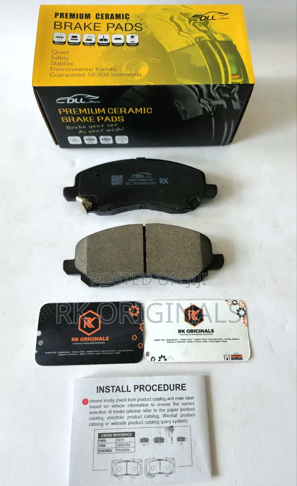 Outlander Sport 2024/Mit Asx/Lancer 04-17 Ceramic Front Brake Pad