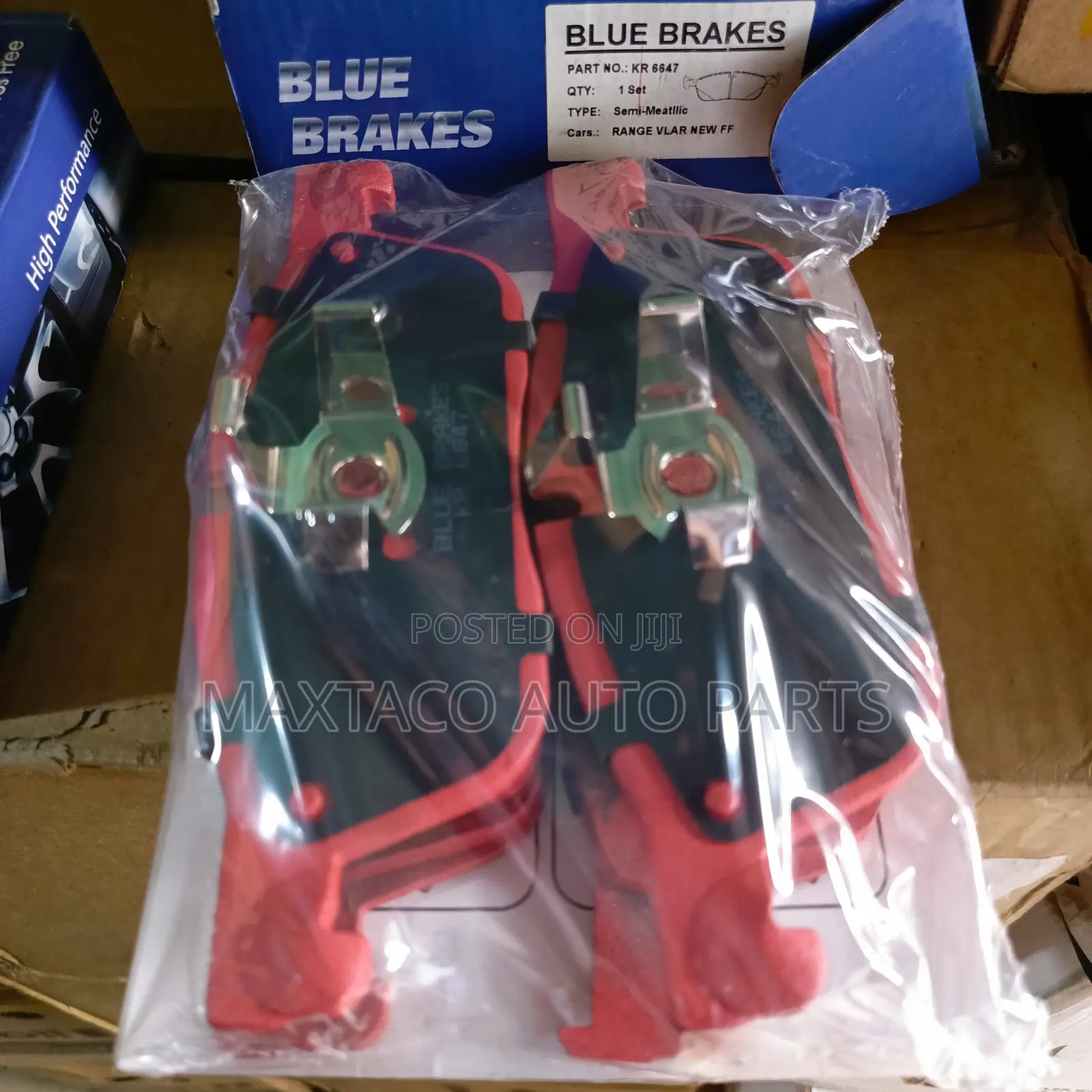 Blue Brakes Kd6647 Brake Pad-Front for Land Rover Range Rover Velar