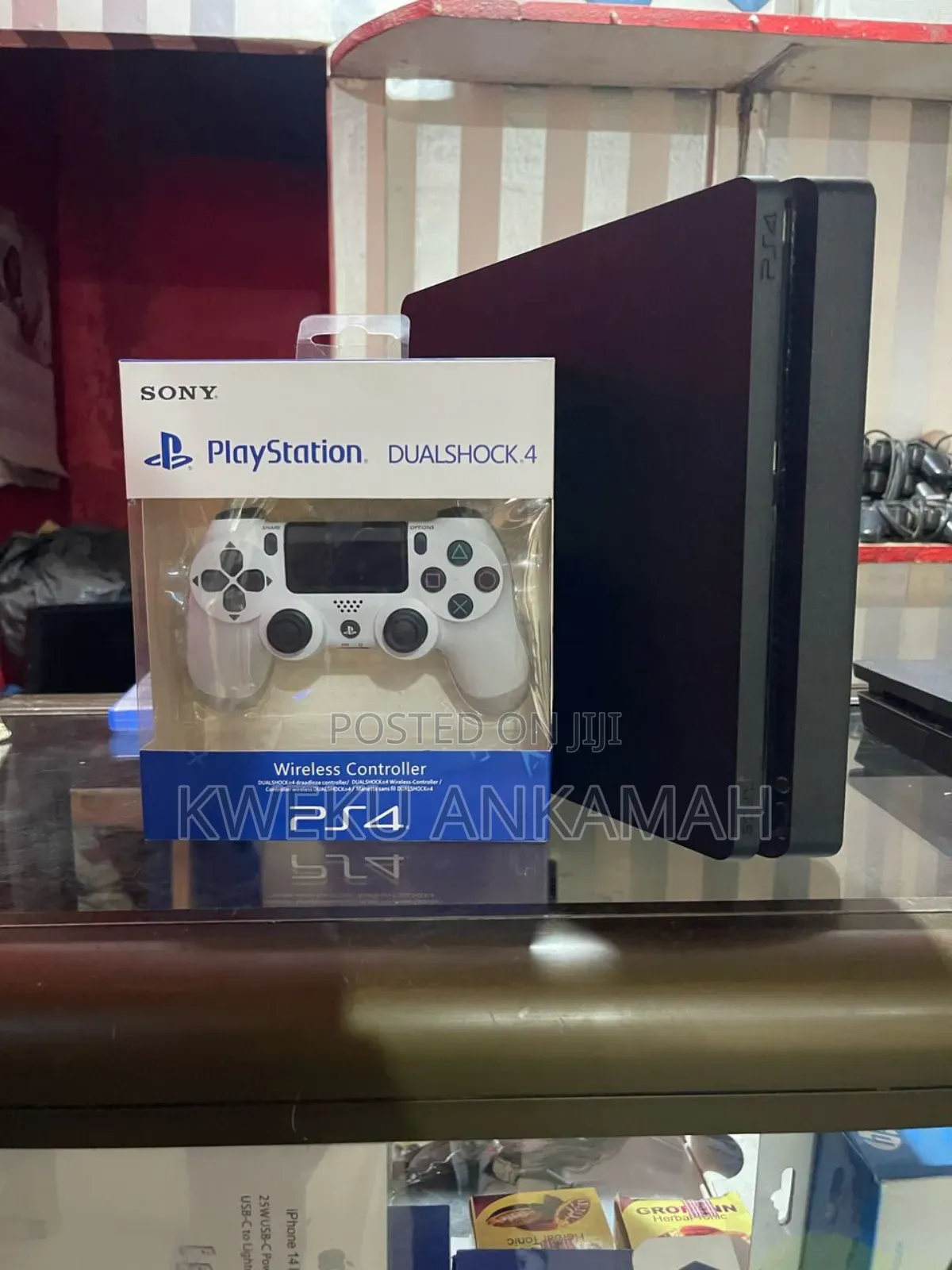 Playstation 4 Slim Complete With a Controller