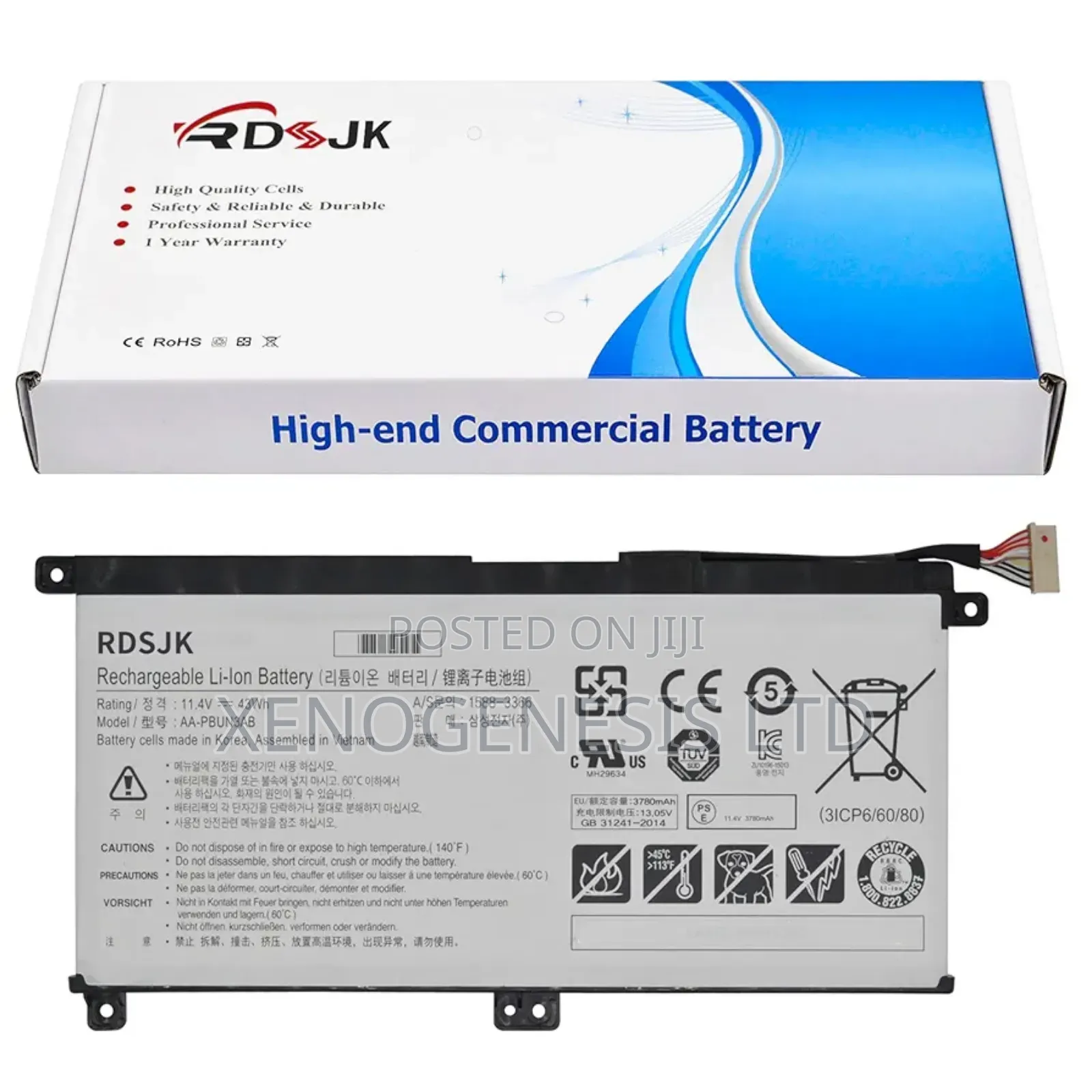 Aa-Pbun3ab for Samsung Notebook 5 Np300e5k Np530e5m
