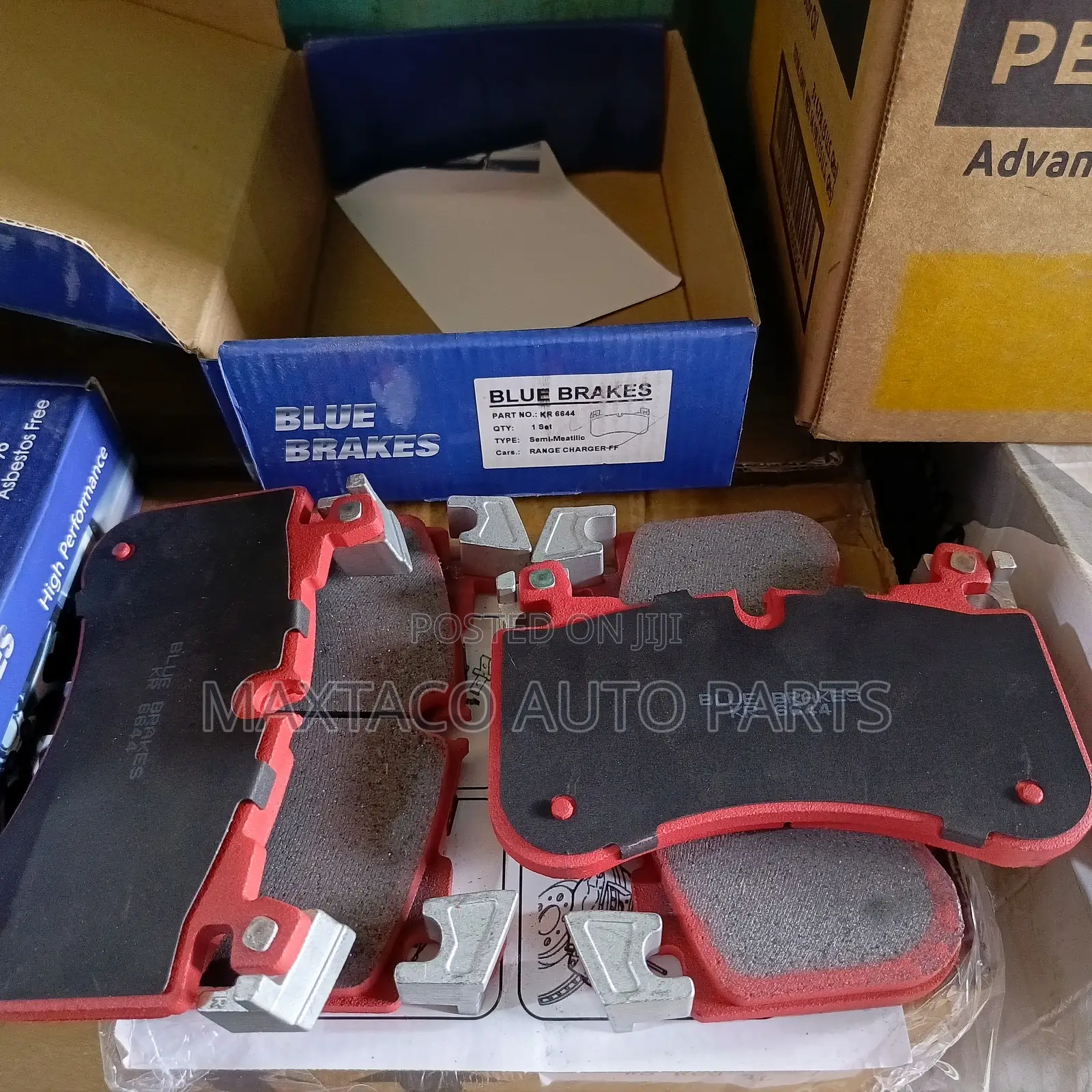 Blue Brakes Kd6644 Brake Pad-Front for Land Rover Discovery