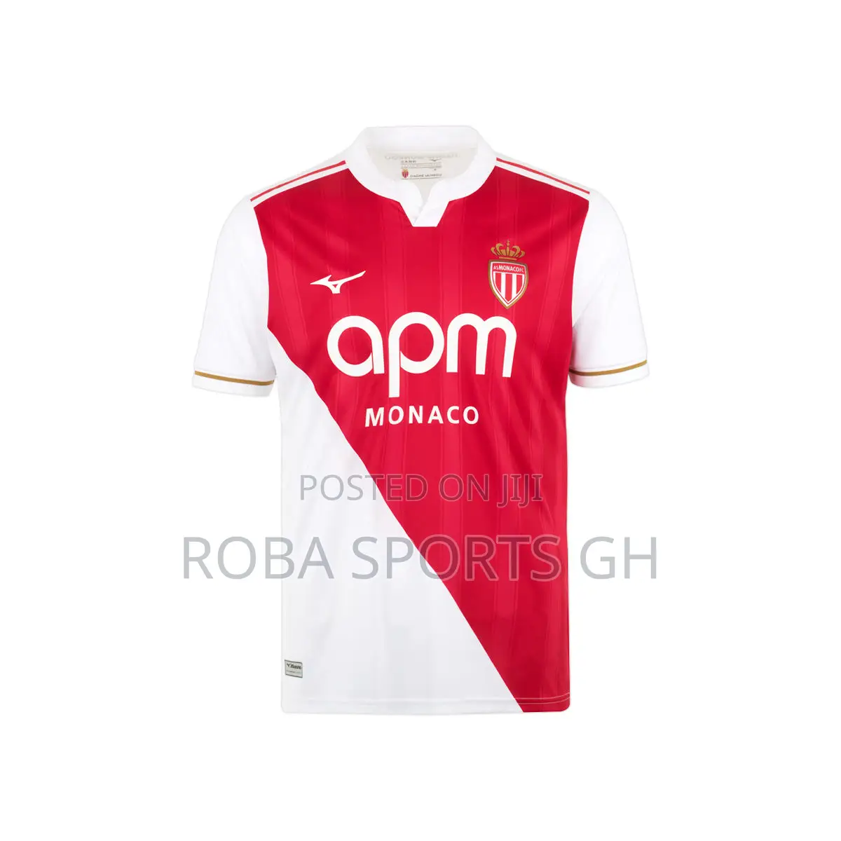 2025/26 as Monaco Home Jersey