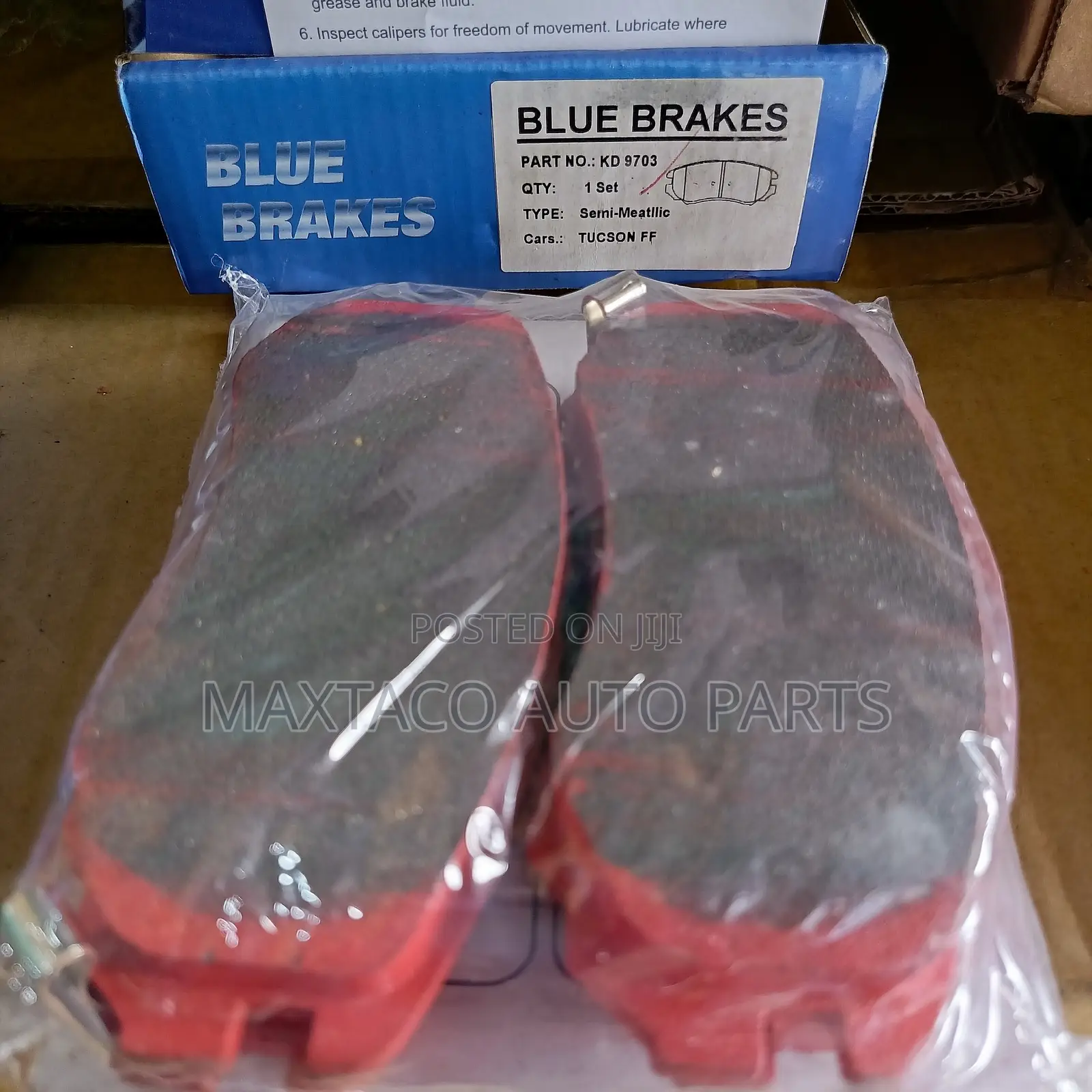 Blue Brakes Kd9703 Brake Pad-Front for Chevrolet Malibu