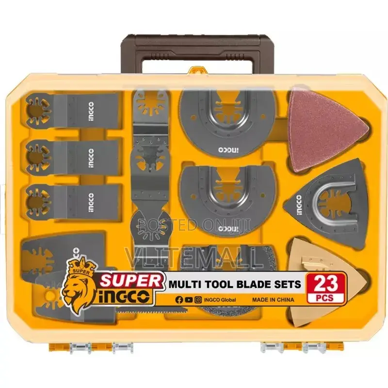 Ingco 23 PCS Multi Tool Blade Set for Industrial Purpose, Aktmt2301