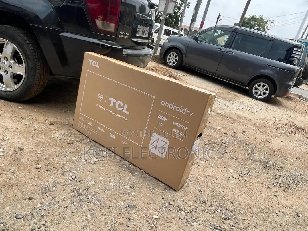 TCL 43′′ Android Tv Smart Viewing, Sleek Design