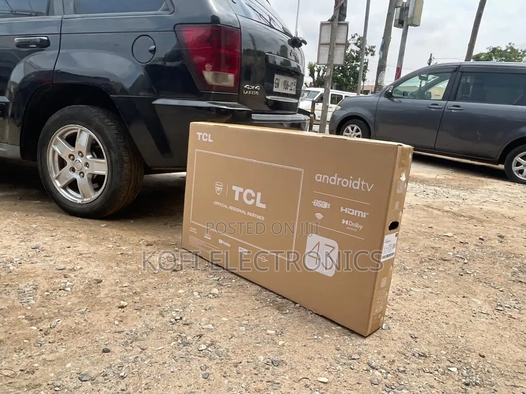TCL 43′′ Android Tv Smart, Clear, and Connected