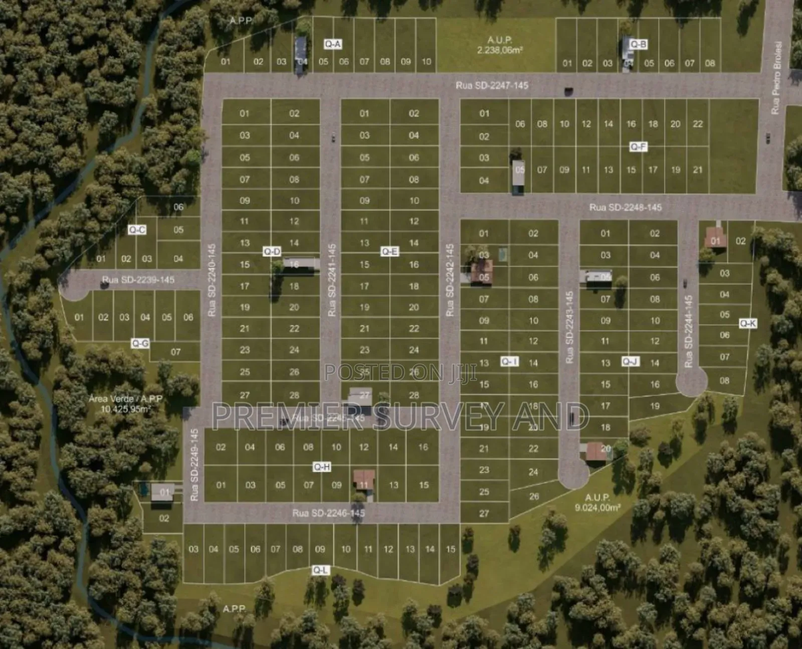 Land Demarcation Site Plans