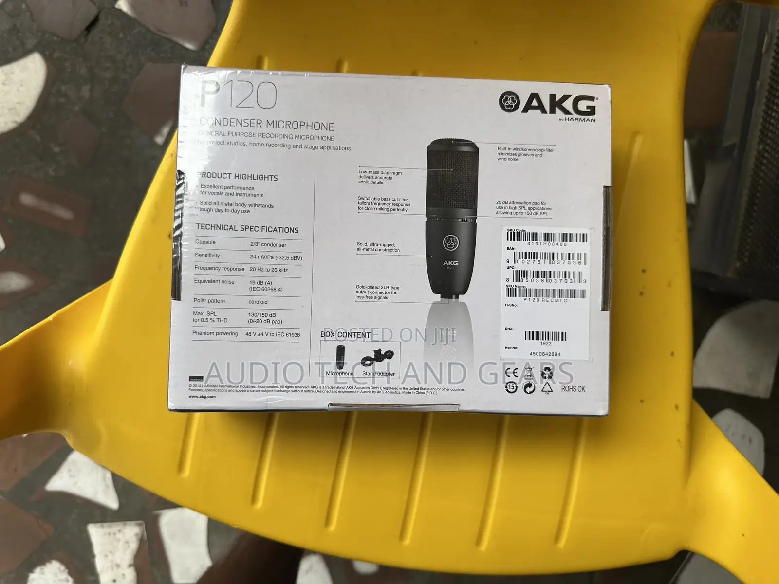 Akg P120 Studio Condenser Microphone