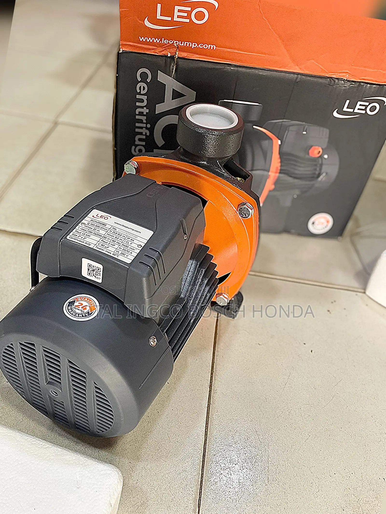 Water Pump Leo + Electric + Surface Pump 2hp