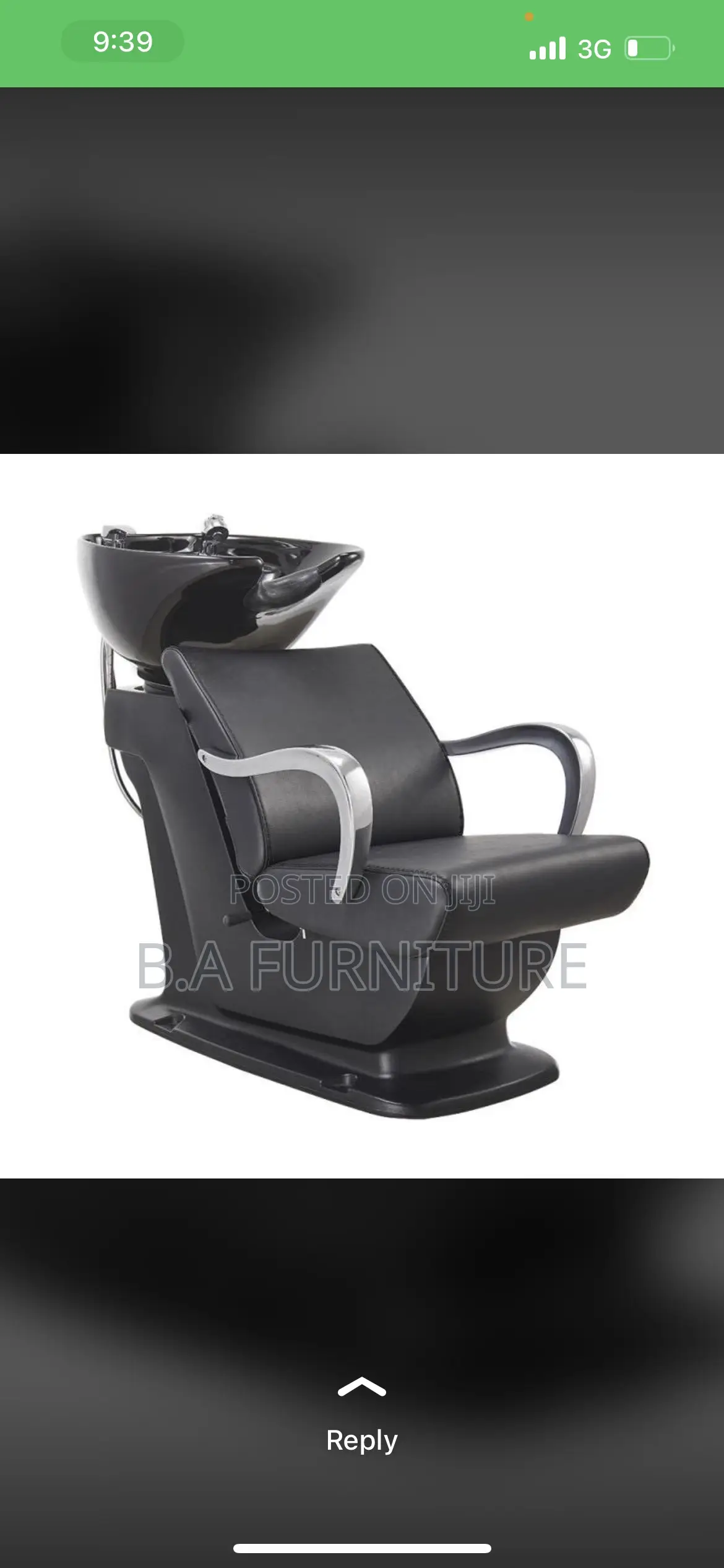 Shampoo Salon Chair