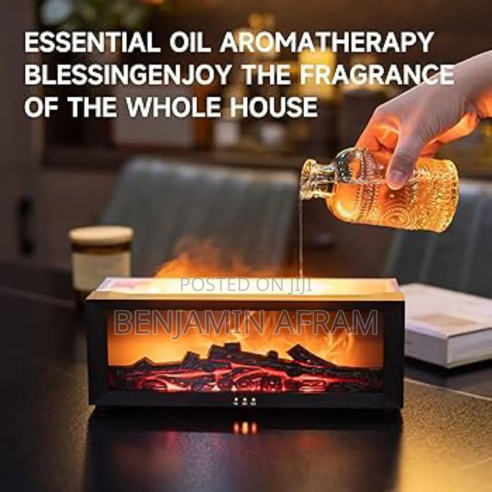 Colorful Atmosphere Flames Humidifier