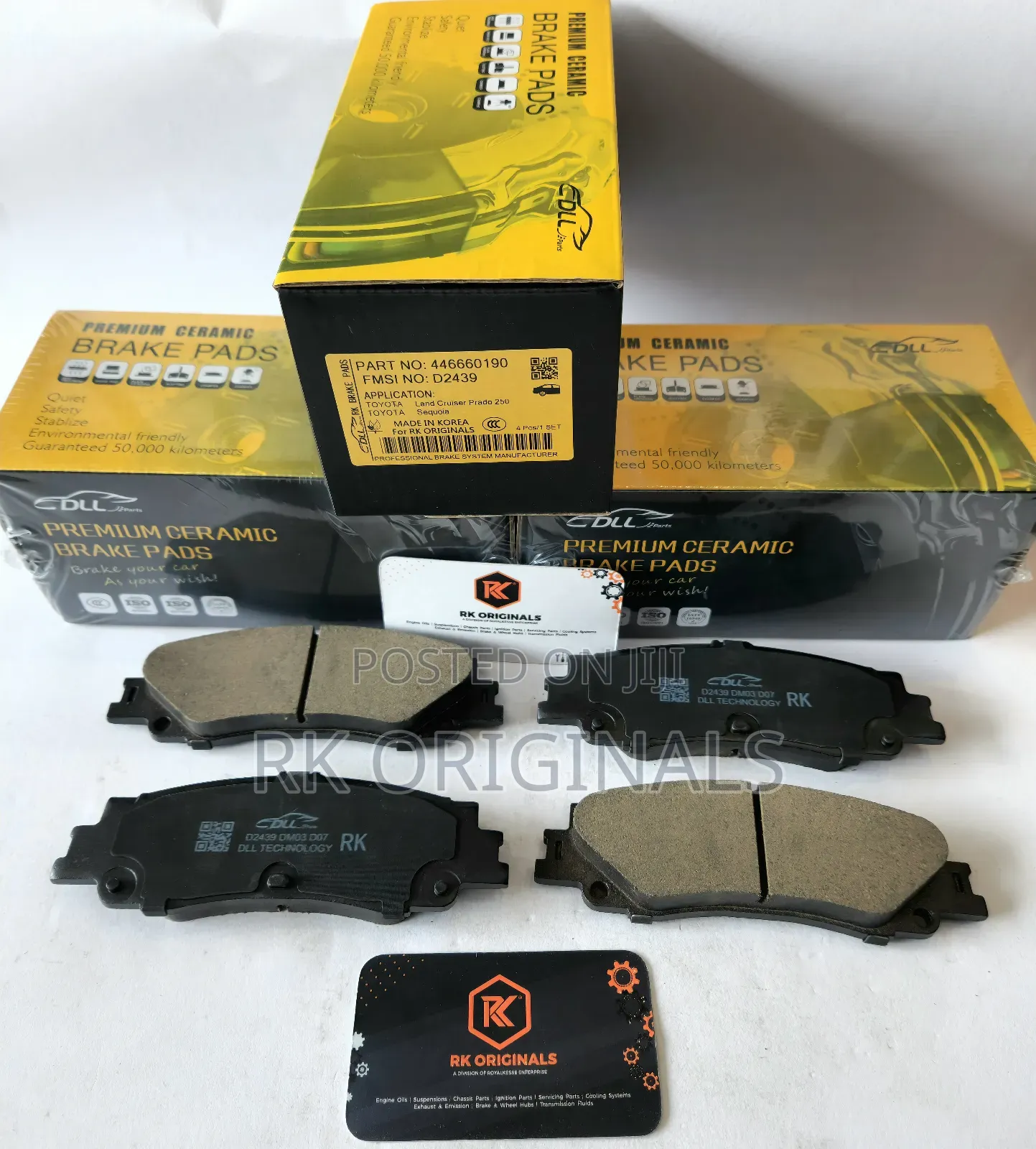 Lexus Lx600/Tundra/Lc300/Sequoia 22-25 Ceramic Front Brake Pad