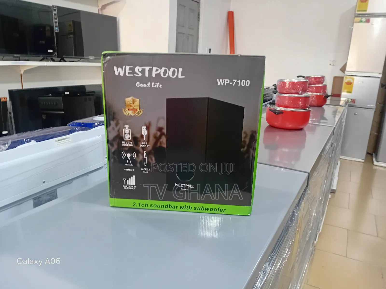 Westpool 7100 Sound Bar With Remote – Quality You Can Hear