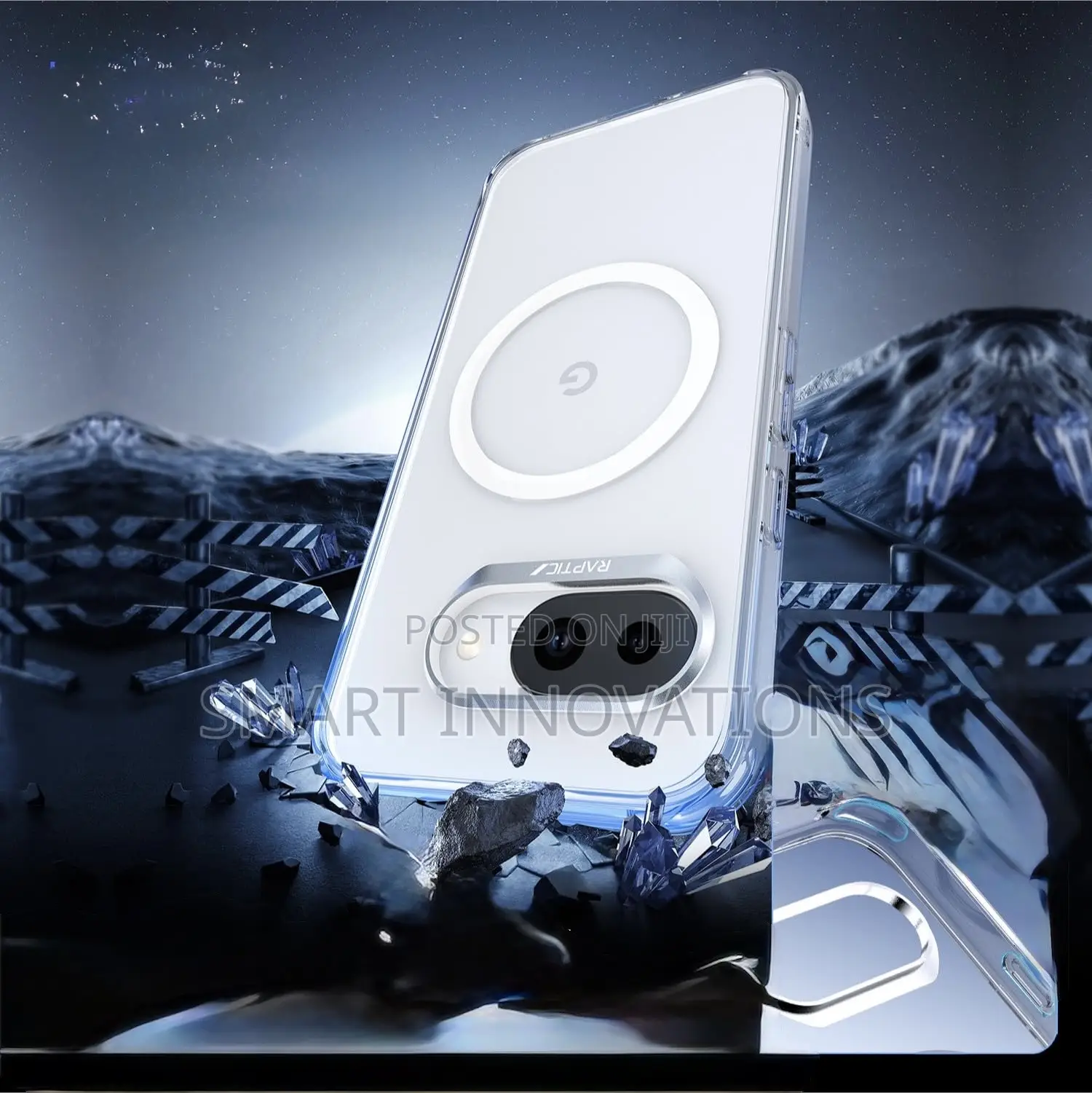 Google Pixel 9a Raptic Air Clear Case