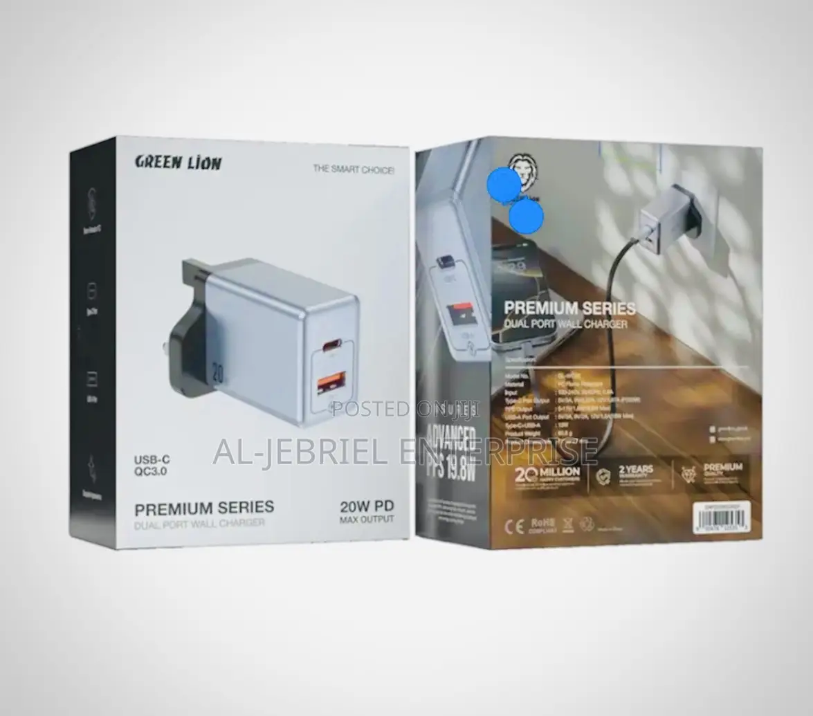 Green Lion 20w Charger