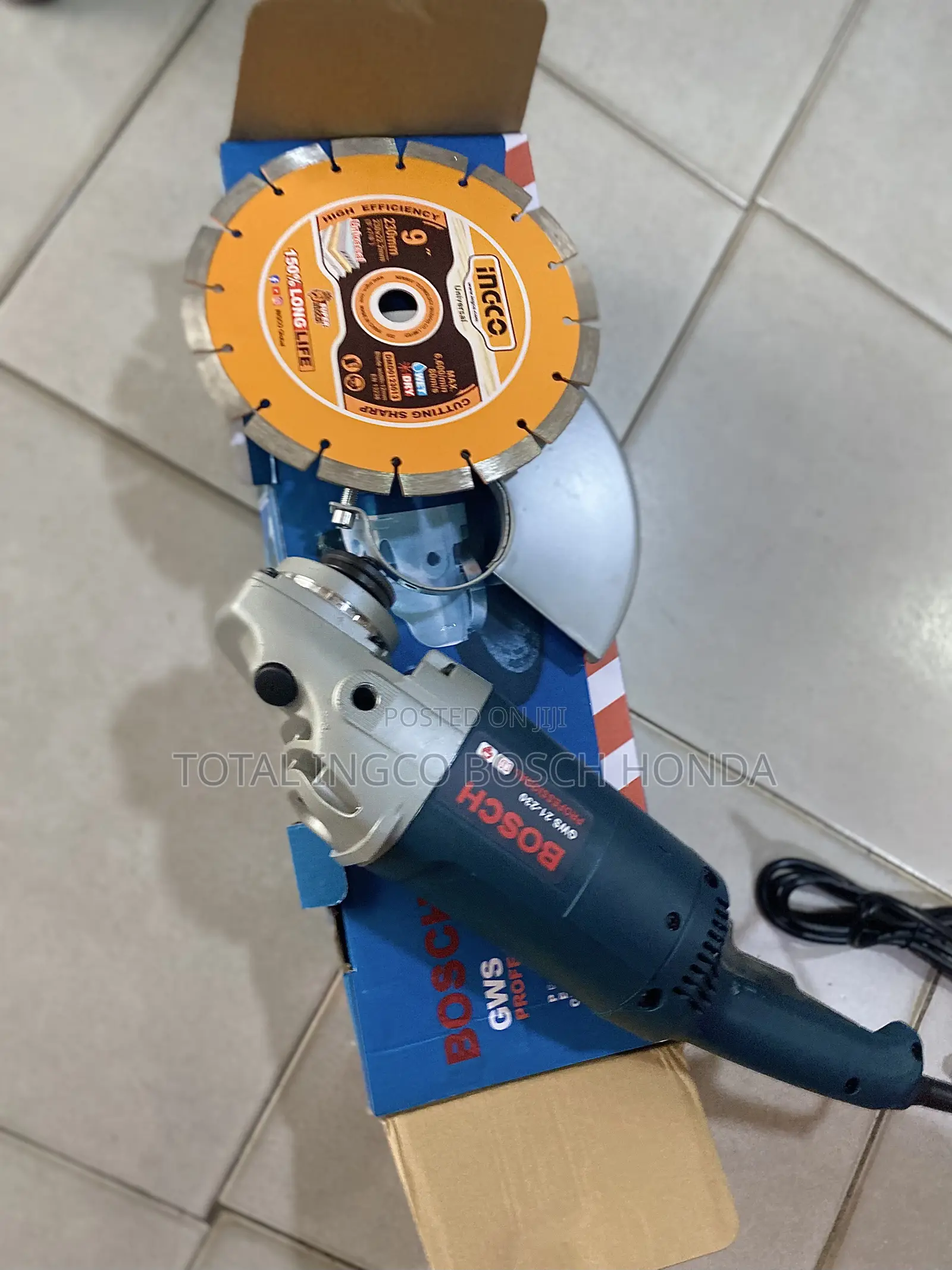 Cutting Machine Bosch Industrial Angle Grinder With Free Disc