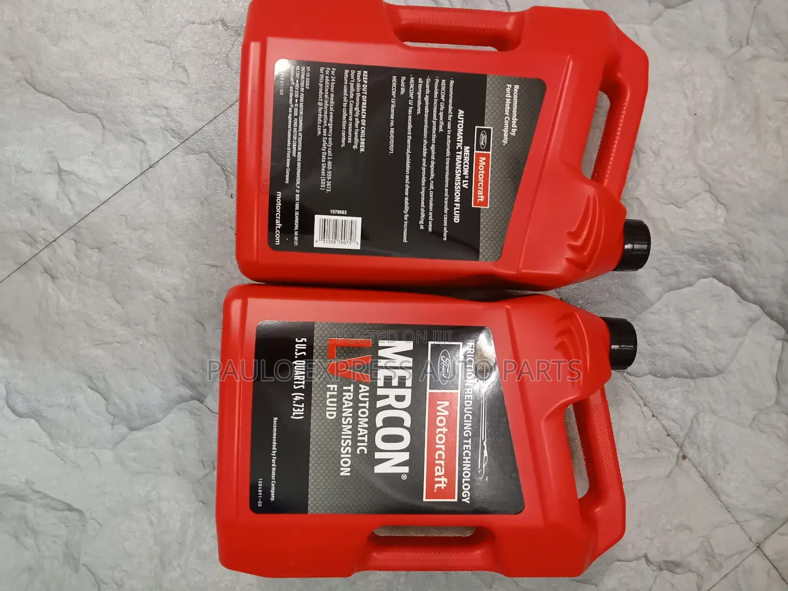 Mercon Lv Transmission Oil