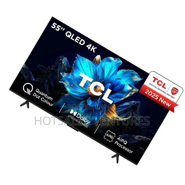 Available TCL 55 Inches Qled Pro Smart Android Television55p7k
